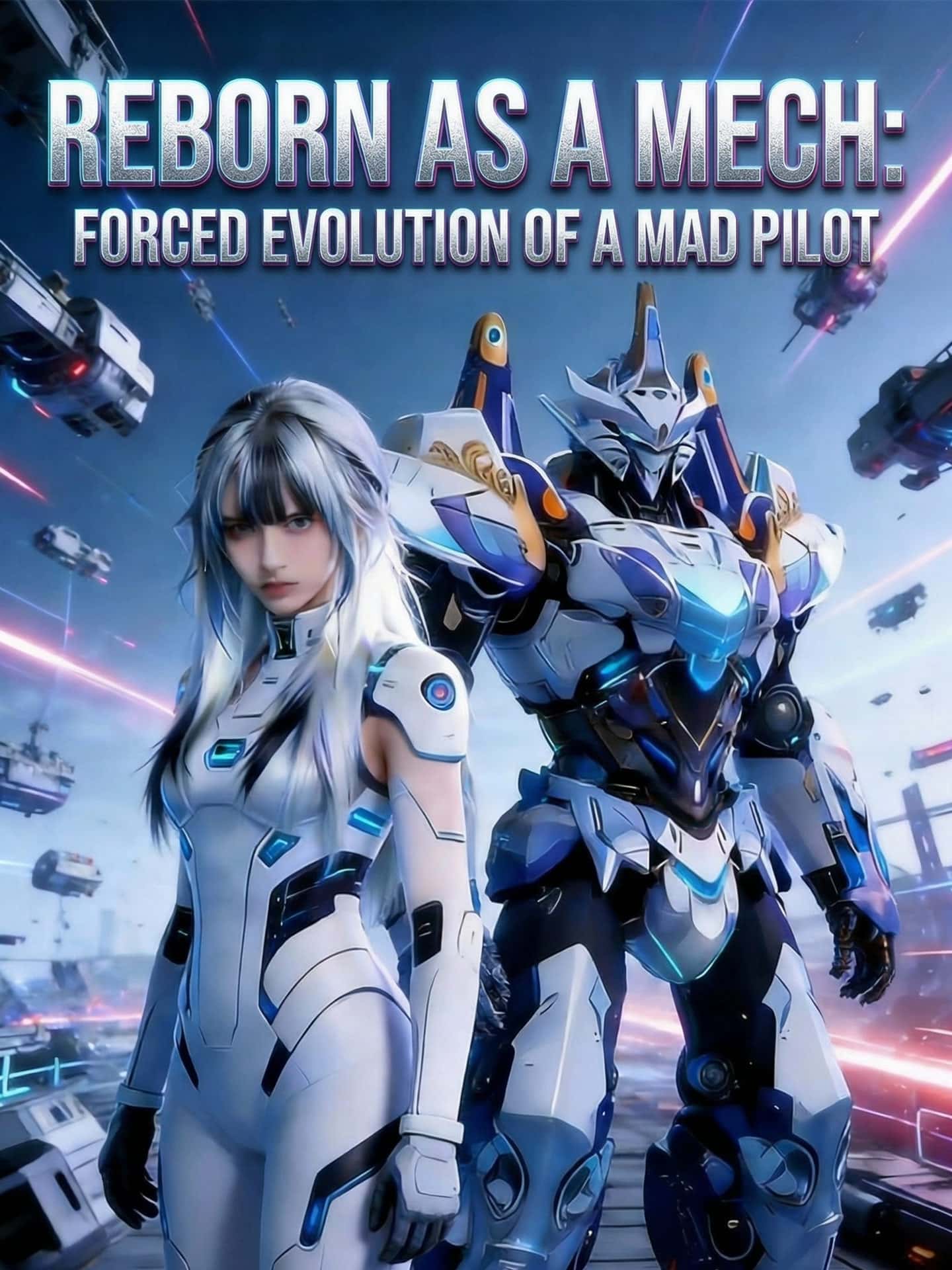 Poster of [ENG DUB] Reborn as a Mech: Forced Evolution of a Mad Pilot