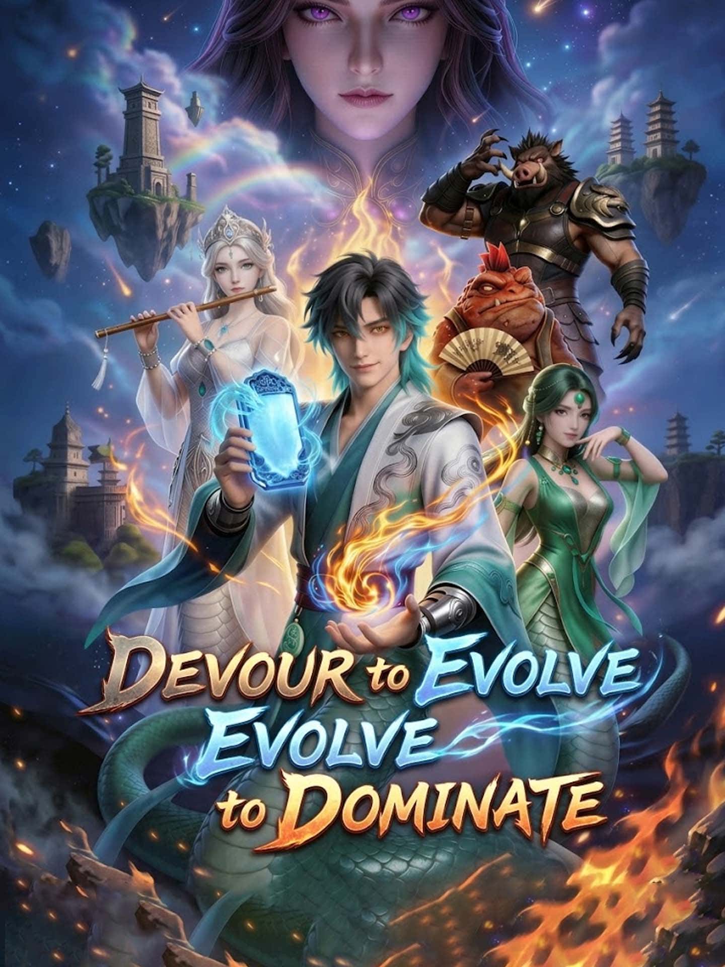 Poster of [ENG DUB] Devour to Evolve, Evolve to Dominate