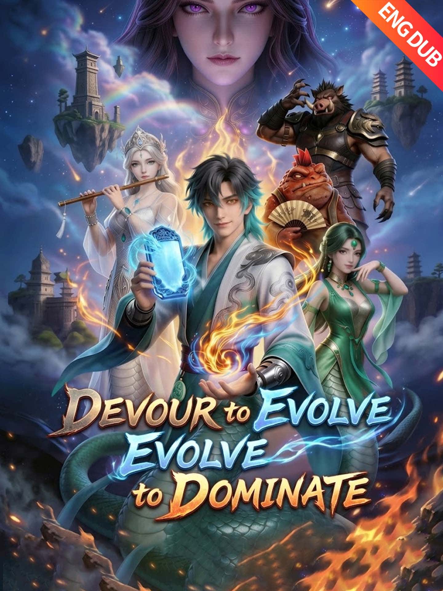 Poster of [ENG DUB] Devour to Evolve, Evolve to Dominate