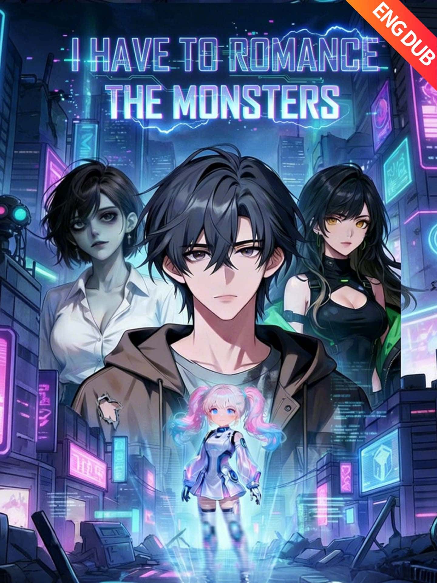 Poster of [ENG DUB] I Have to Romance the Monsters