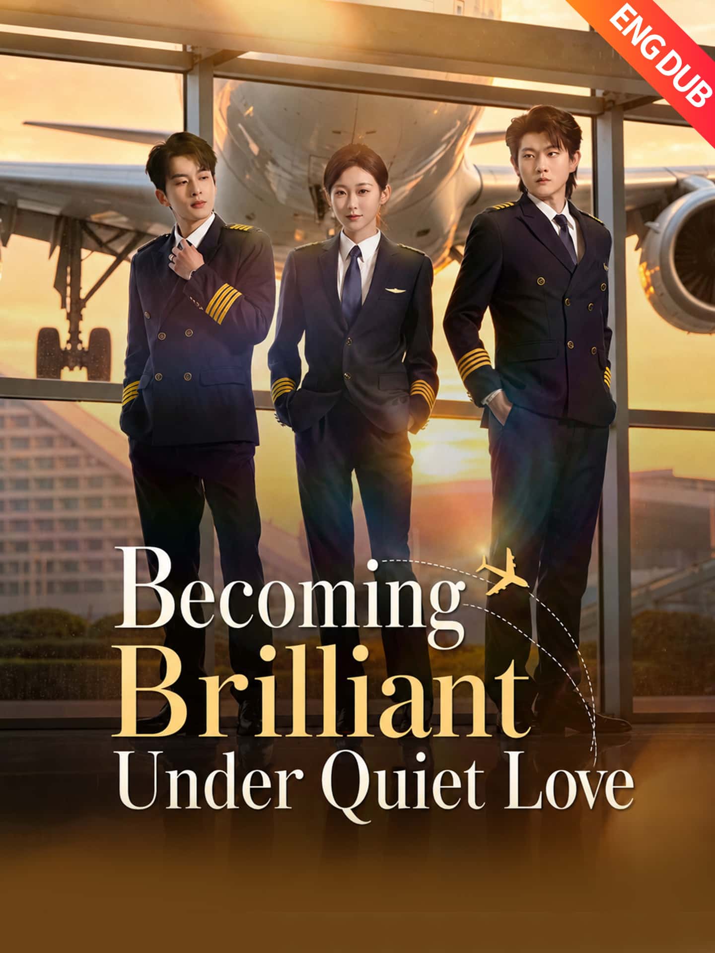 Poster of [ENG DUB] Becoming Brilliant Under Quiet Love