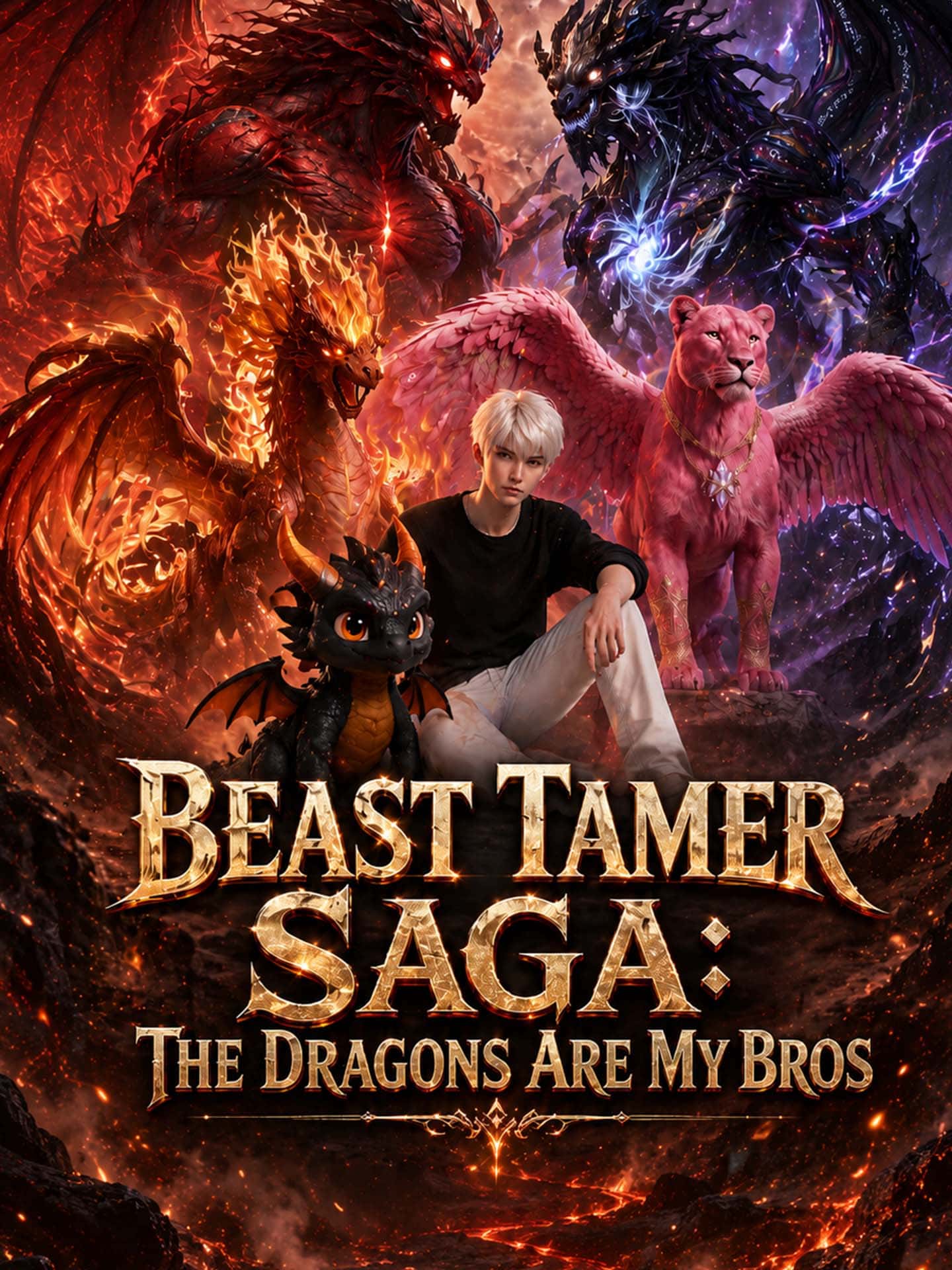Poster of [ENG DUB] Beast Tamer Saga: The Dragons Are My Bros