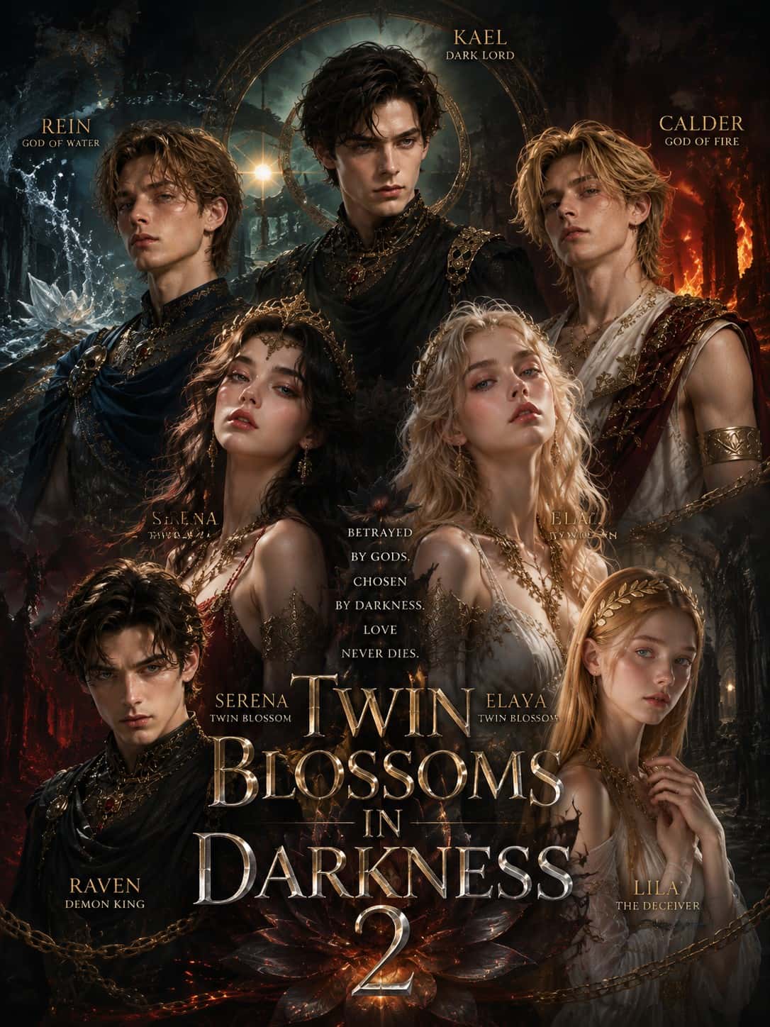 Poster of Twin Blossoms in Darkness 2