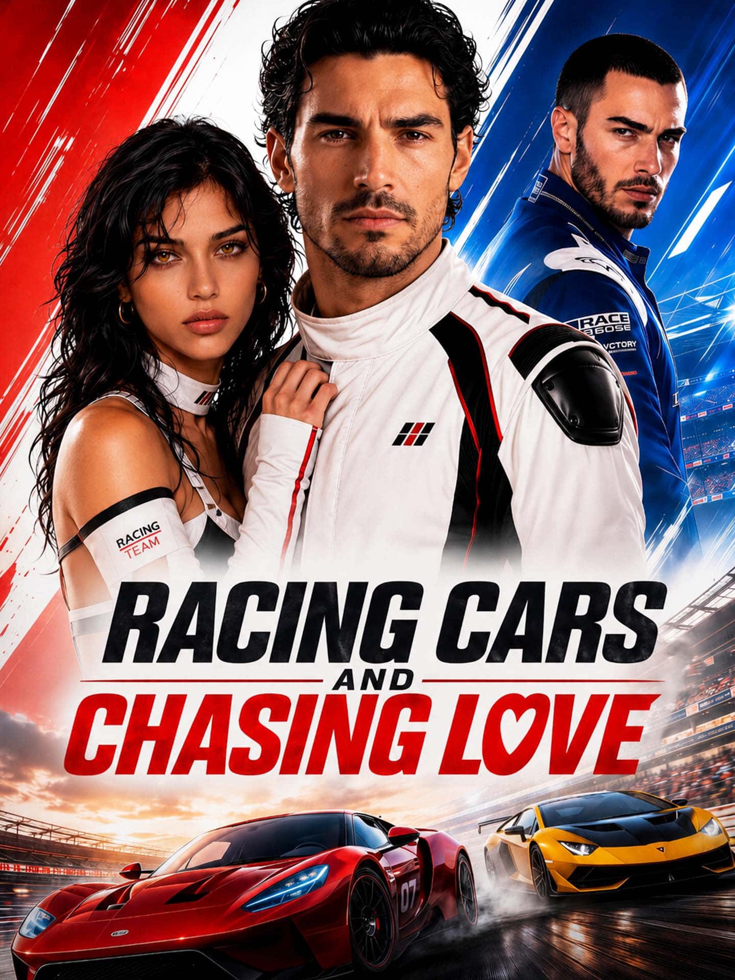 Poster of Racing Cars and Chasing Love