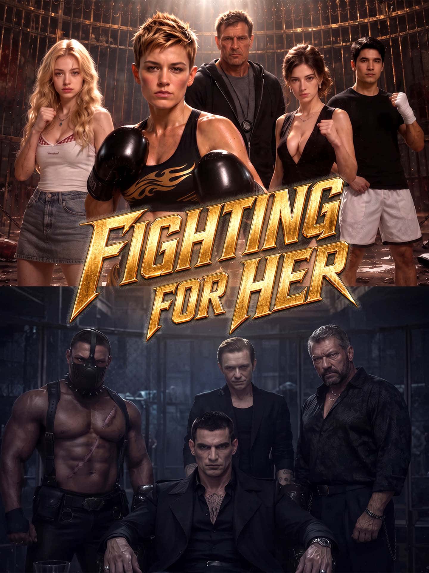 Poster of Fighting For Her