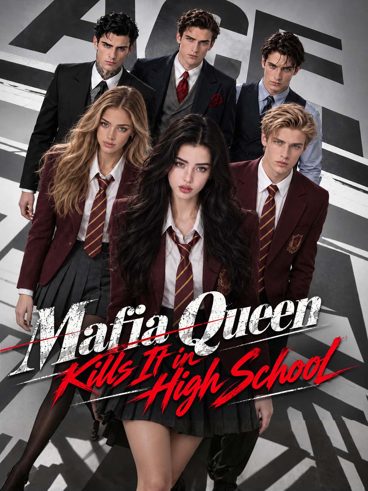 Poster of Mafia Queen Kills It in High School