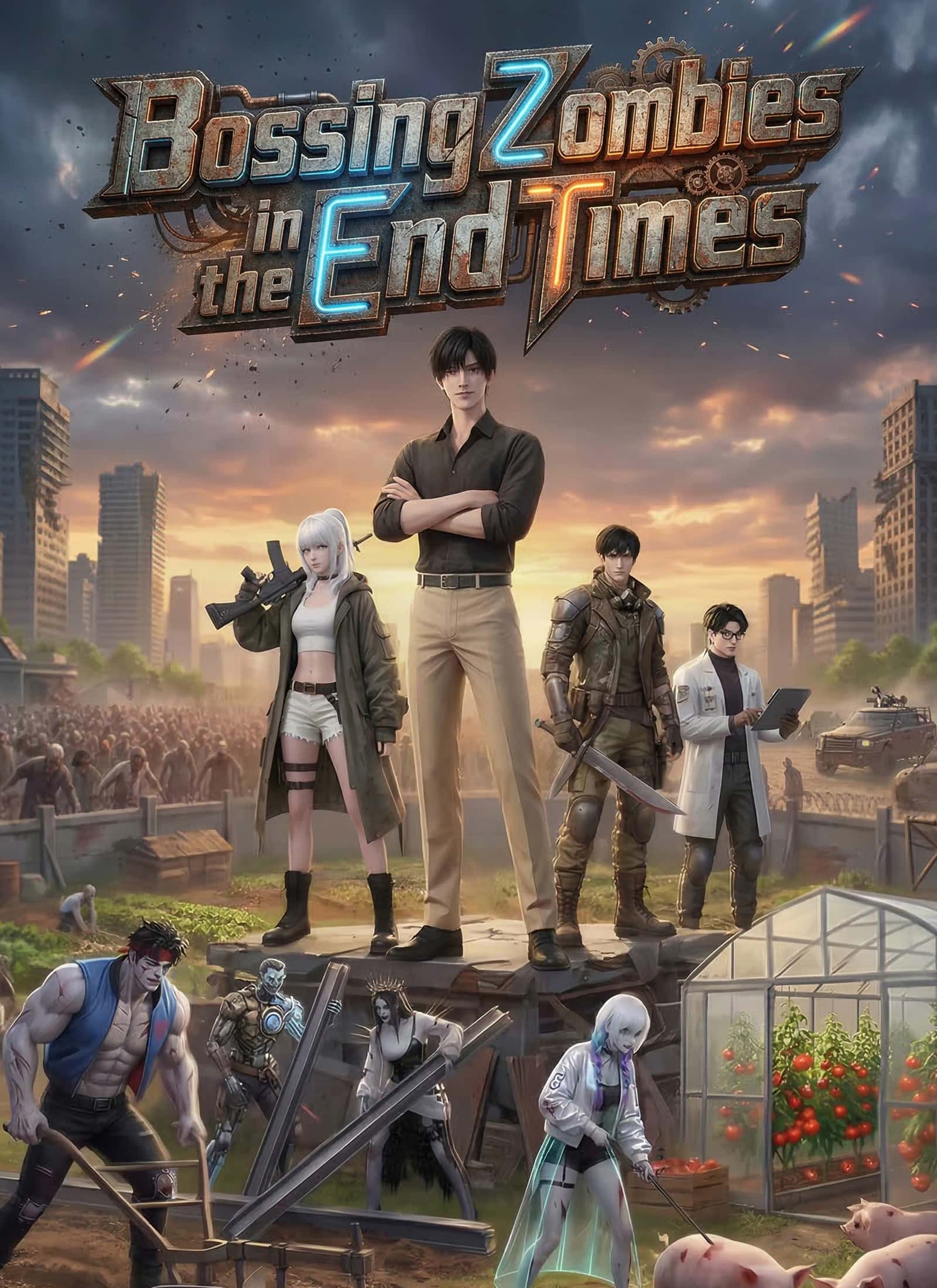 Poster of Bossing Zombies in the End Times