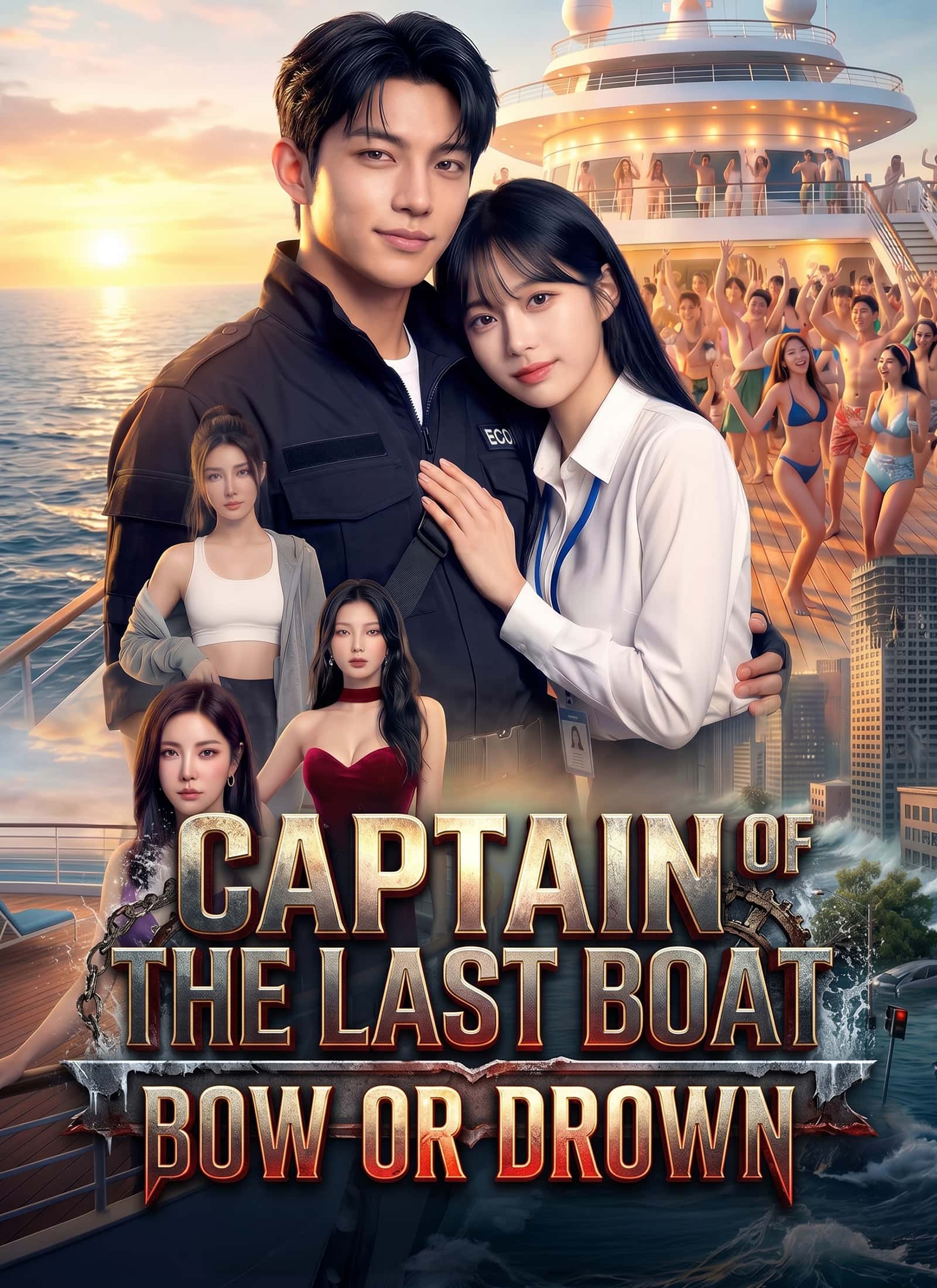 Poster of Captain of the Last Boat: Bow or Drown