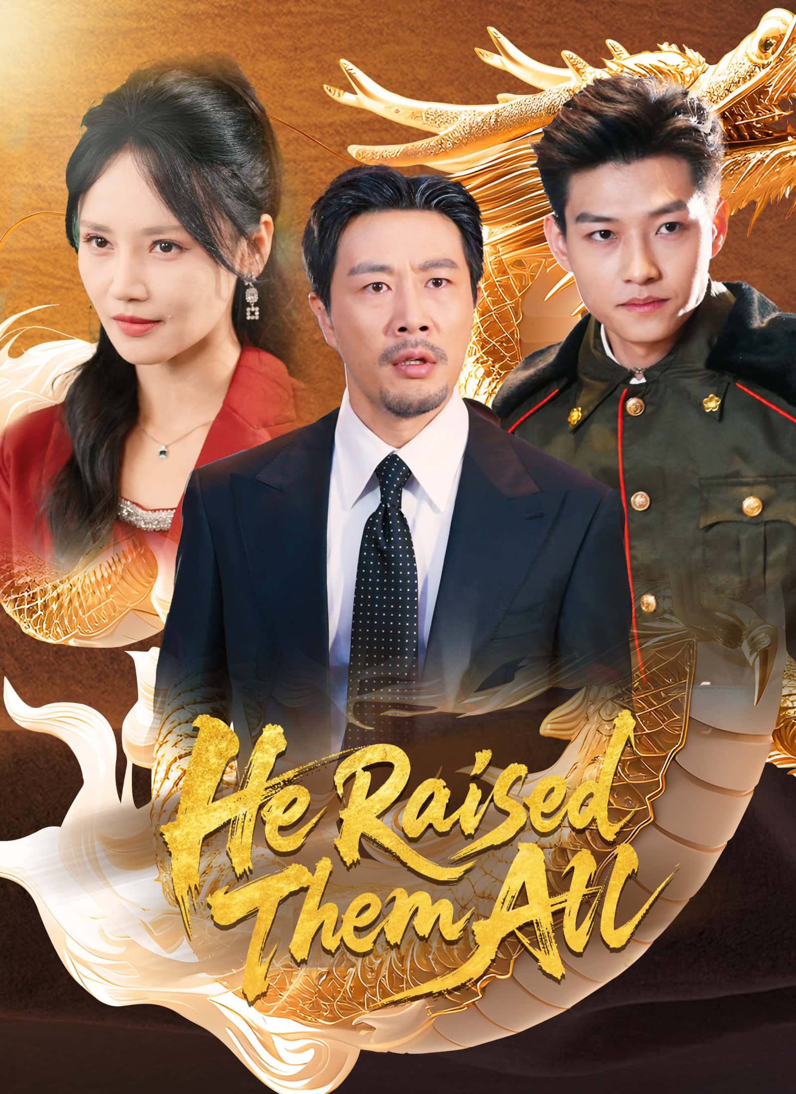 Poster of [Dubbed]He Raised Them All