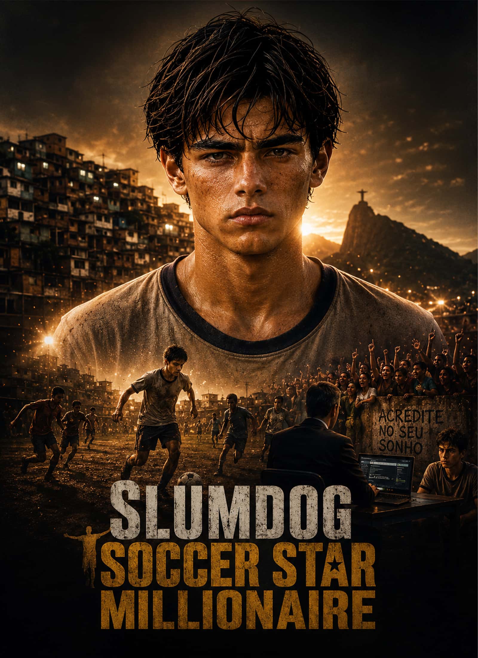 Poster of Slumdog Soccer Star MIllionaire