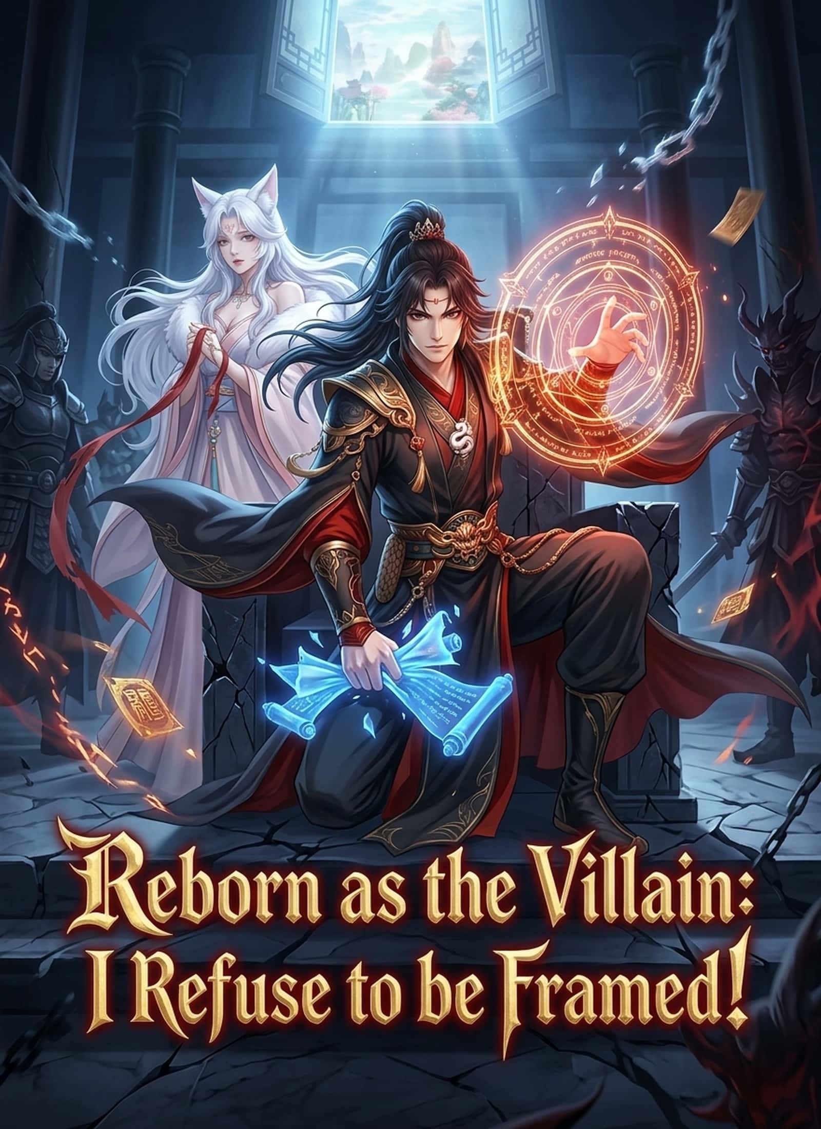 Poster of [Dubbed] Reborn as the Villain: I Refuse to be Framed!