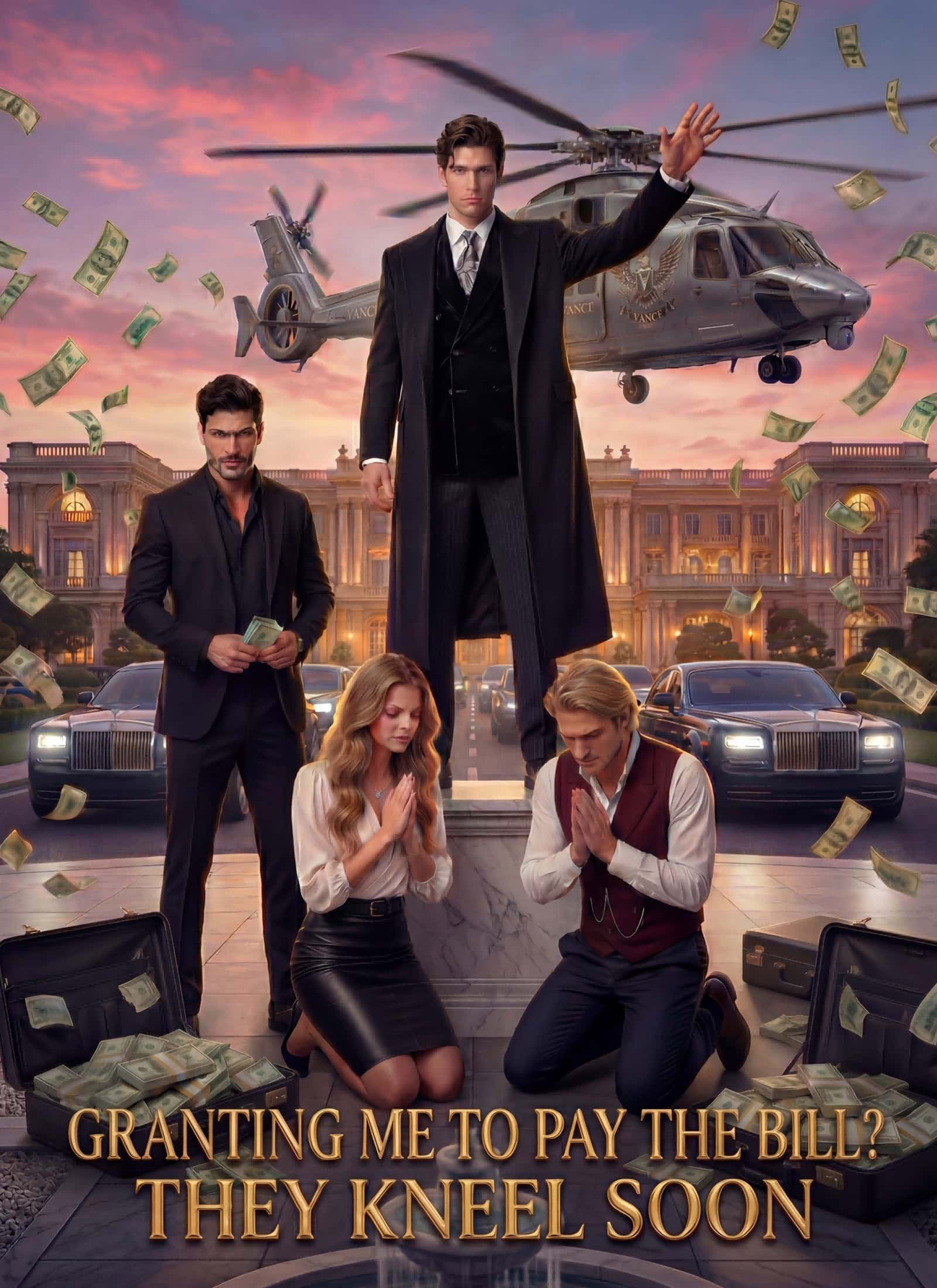 Poster of Granting Me to Pay the Bill? They Kneel Soon