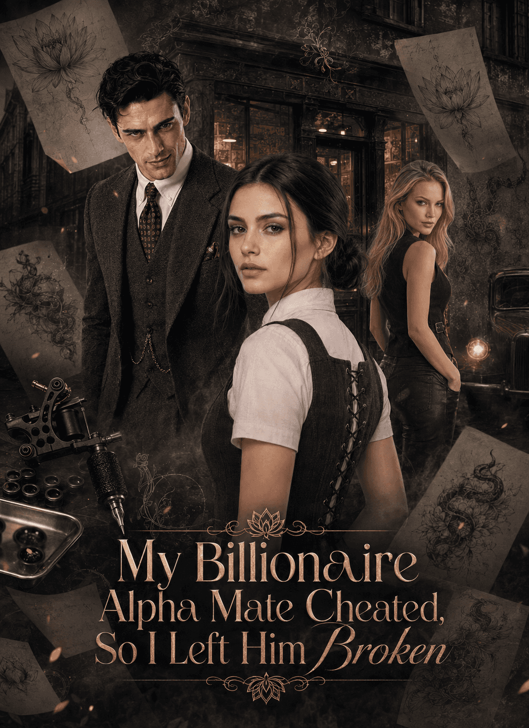 Poster of My Billionaire Alpha Mate Cheated, So I Left Him Broken