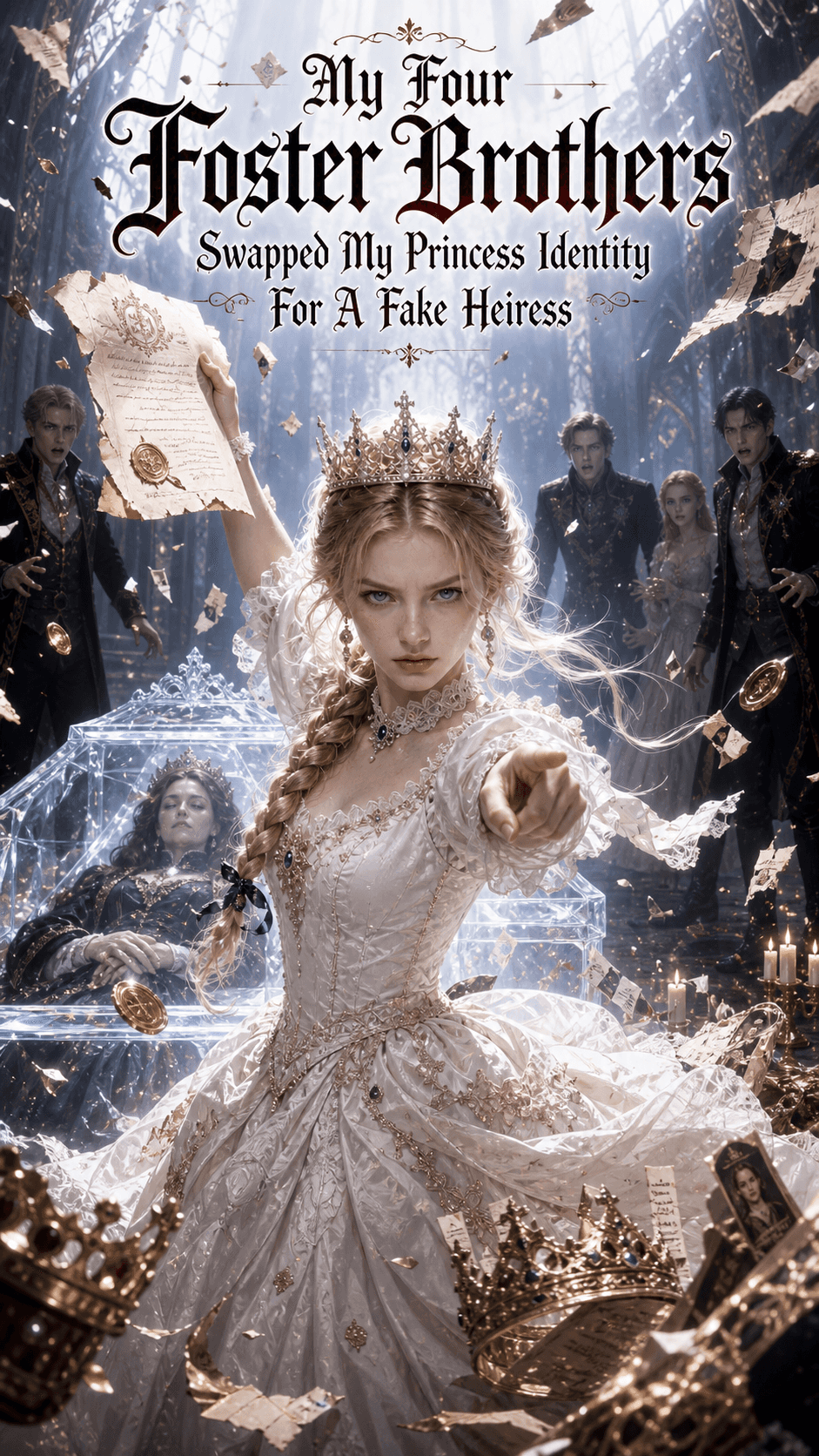 Poster of My Four Foster Brothers Swapped My Princess Identity For A Fake Heiress