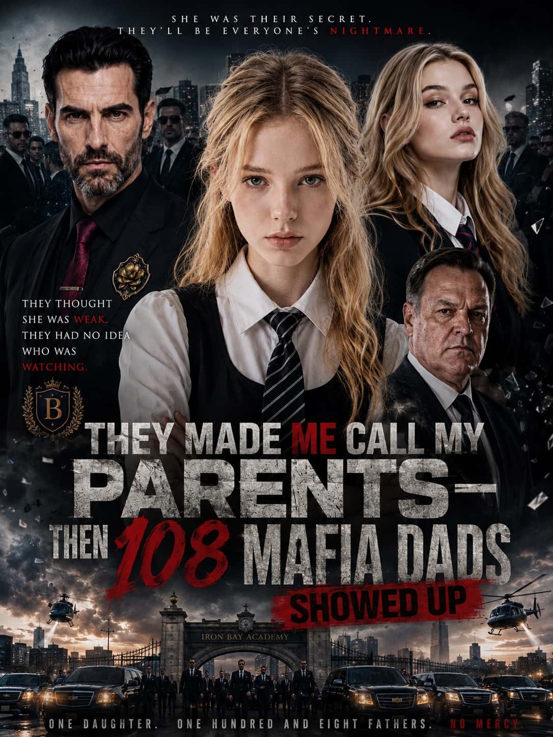 Poster of They Made Me Call My Parents—Then 108 Mafia Dads Showed Up