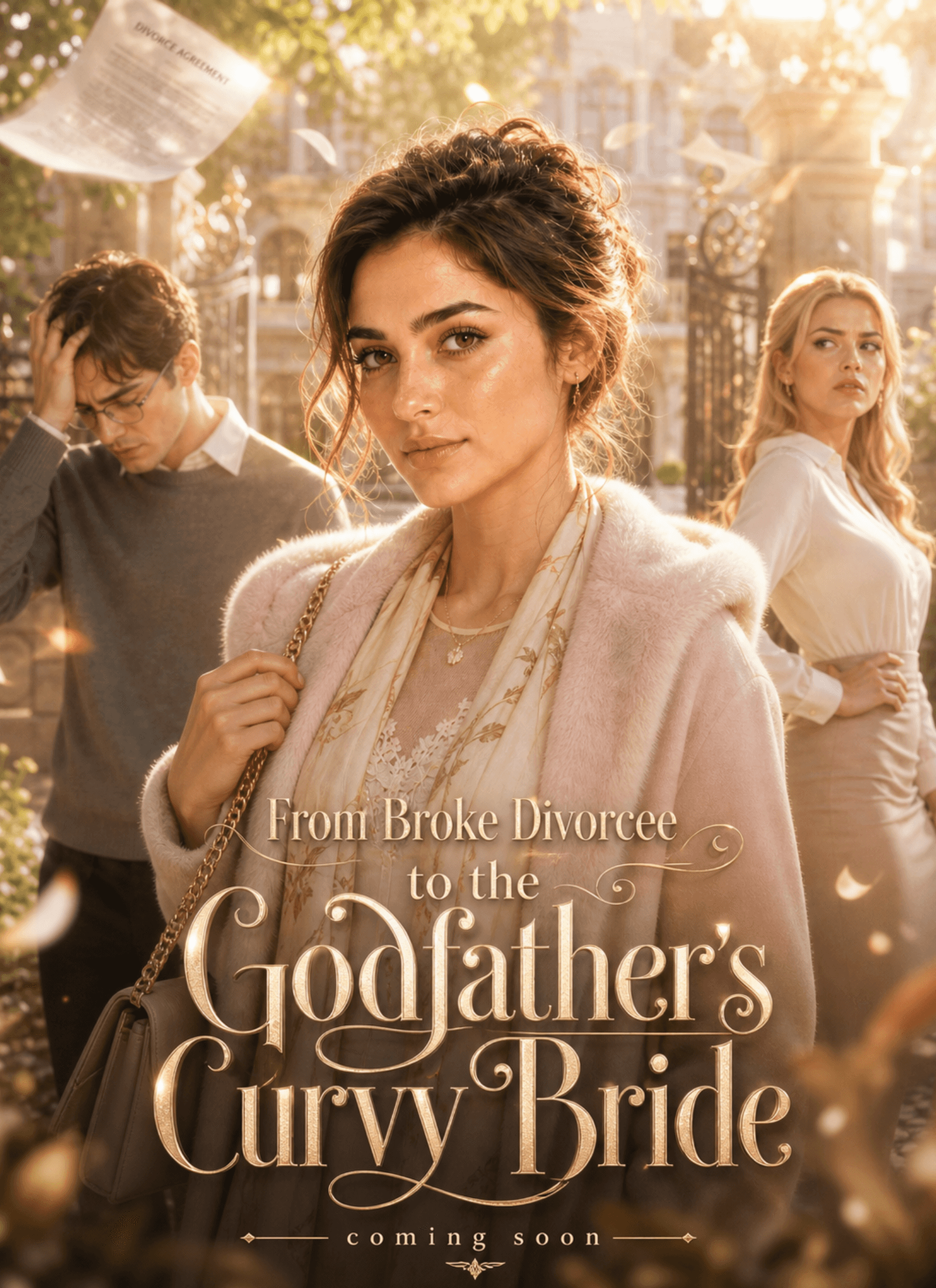 Poster of From Broke Divorcee to the Godfather's Curvy Bride