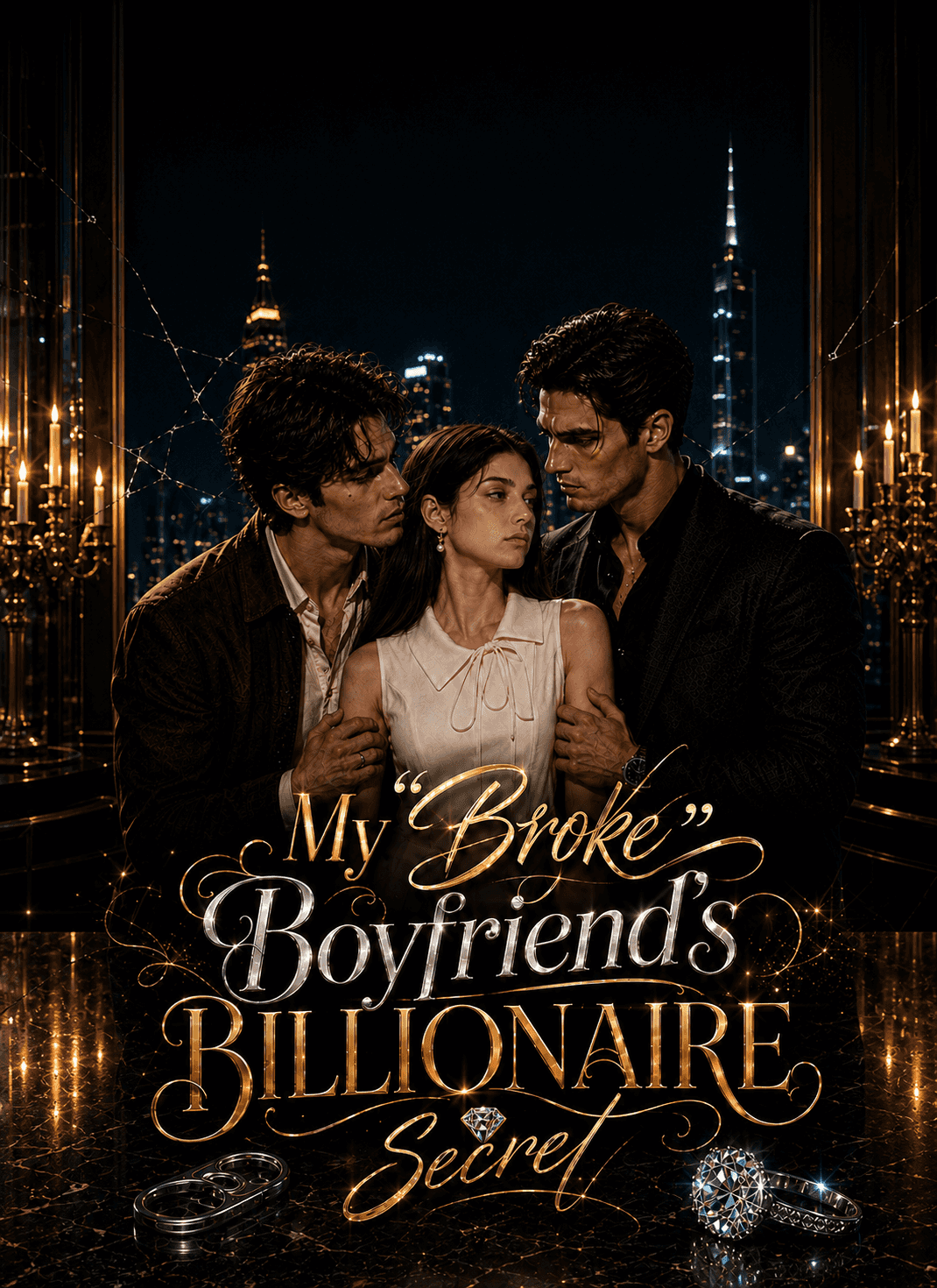 Poster of My "Broke" Boyfriend's Billionaire Secret\ A Soda Tab for Me, A Diamond for Her