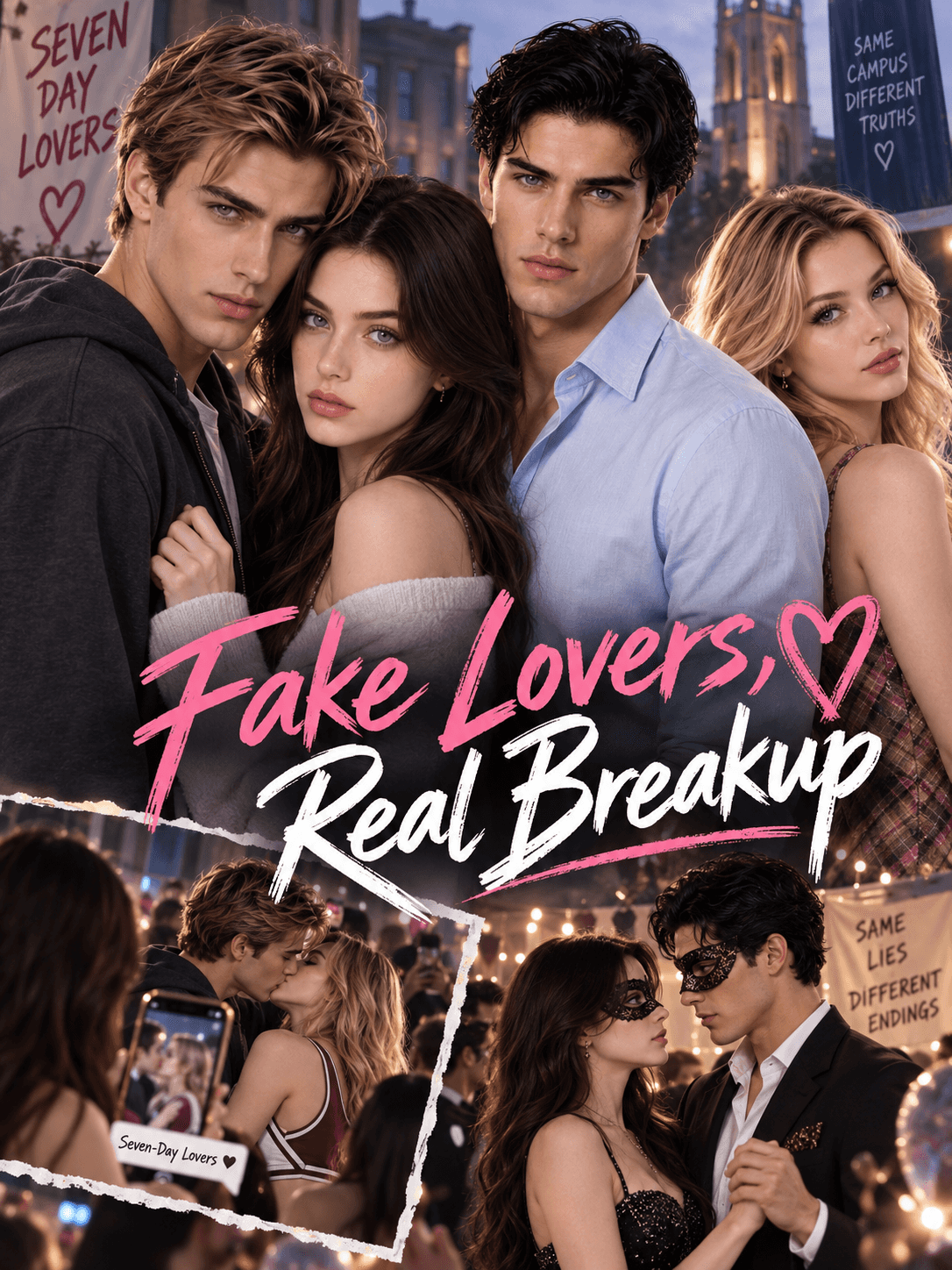 Poster of Fake Lovers, Real Breakup
