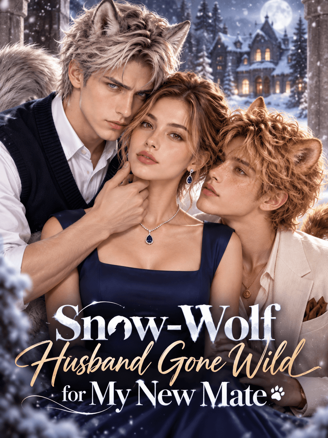 Poster of Snow-Wolf Husband Gone Wild for My New Mate