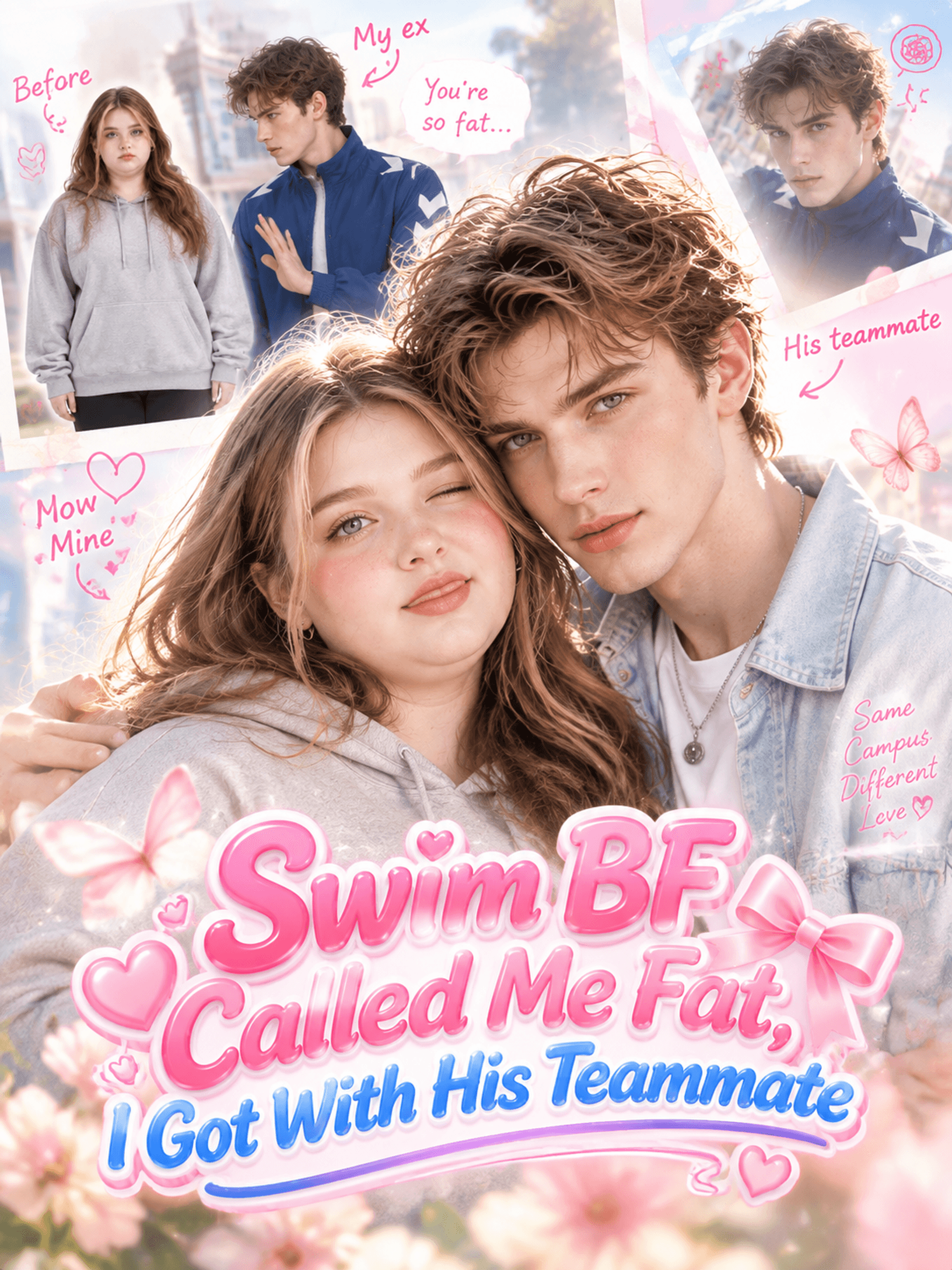 Poster of Swim BF Called Me Fat, I Got With His Teammate