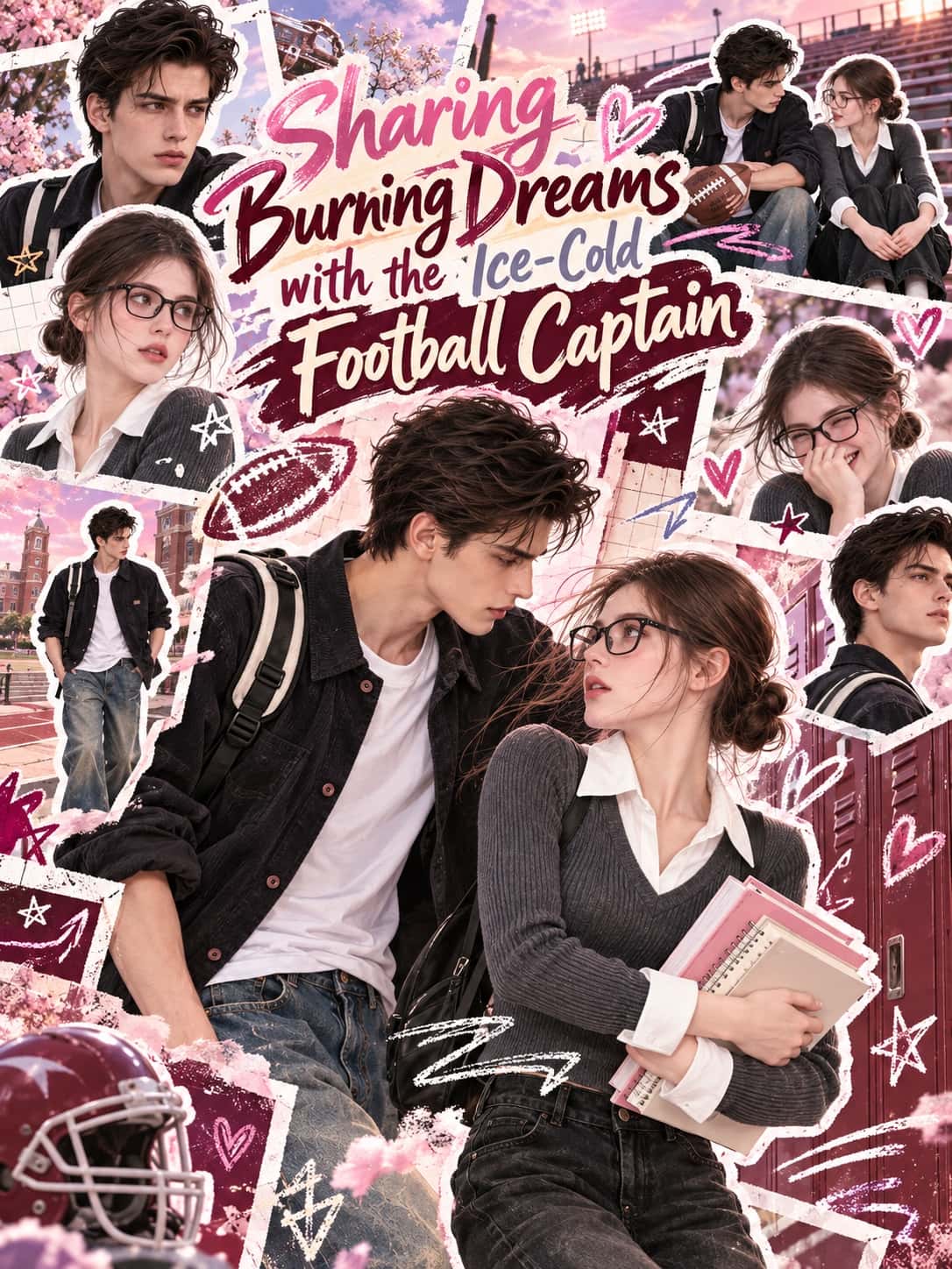 Poster of Sharing Burning Dreams with the Ice-Cold Football Captain