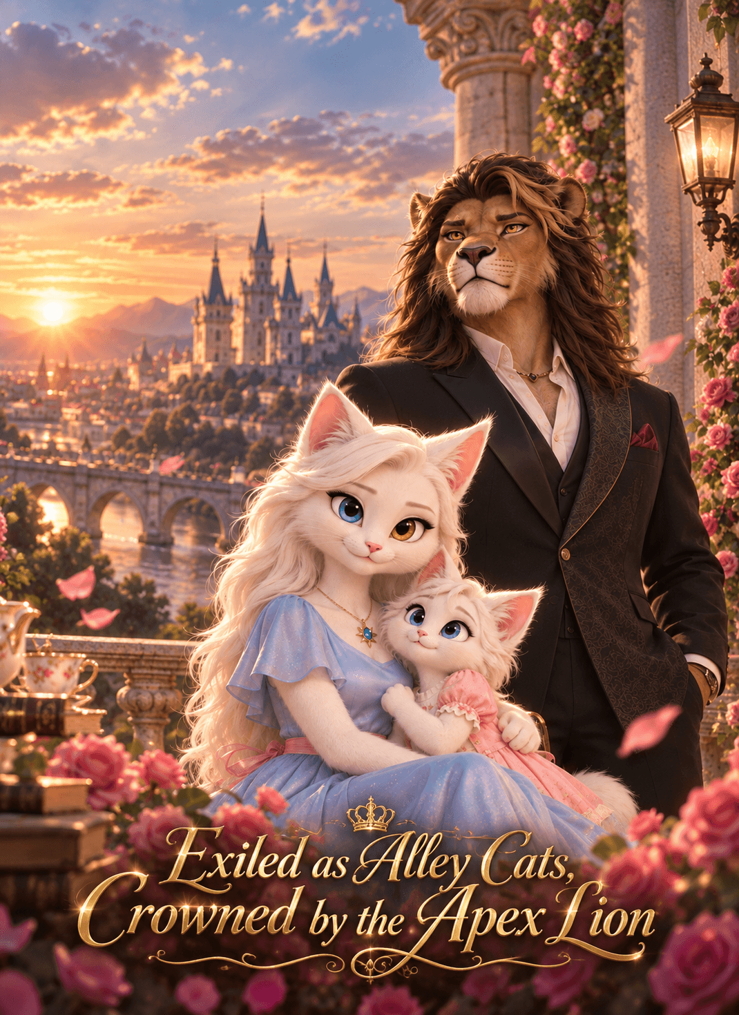 Poster of Exiled as Alley Cats, Crowned by the Apex Lion