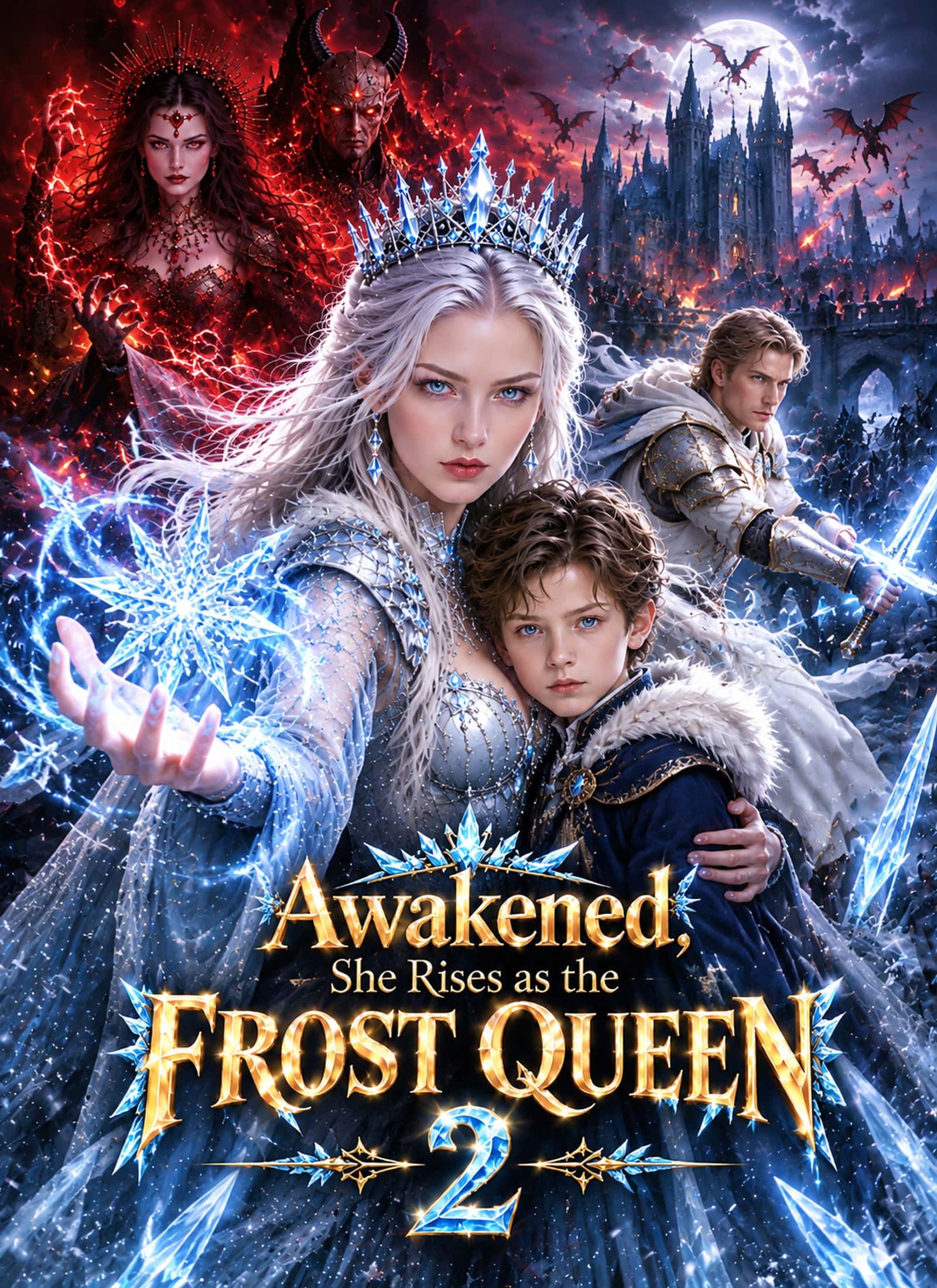 Poster of Awakened, She Rises as the Frost Queen 2