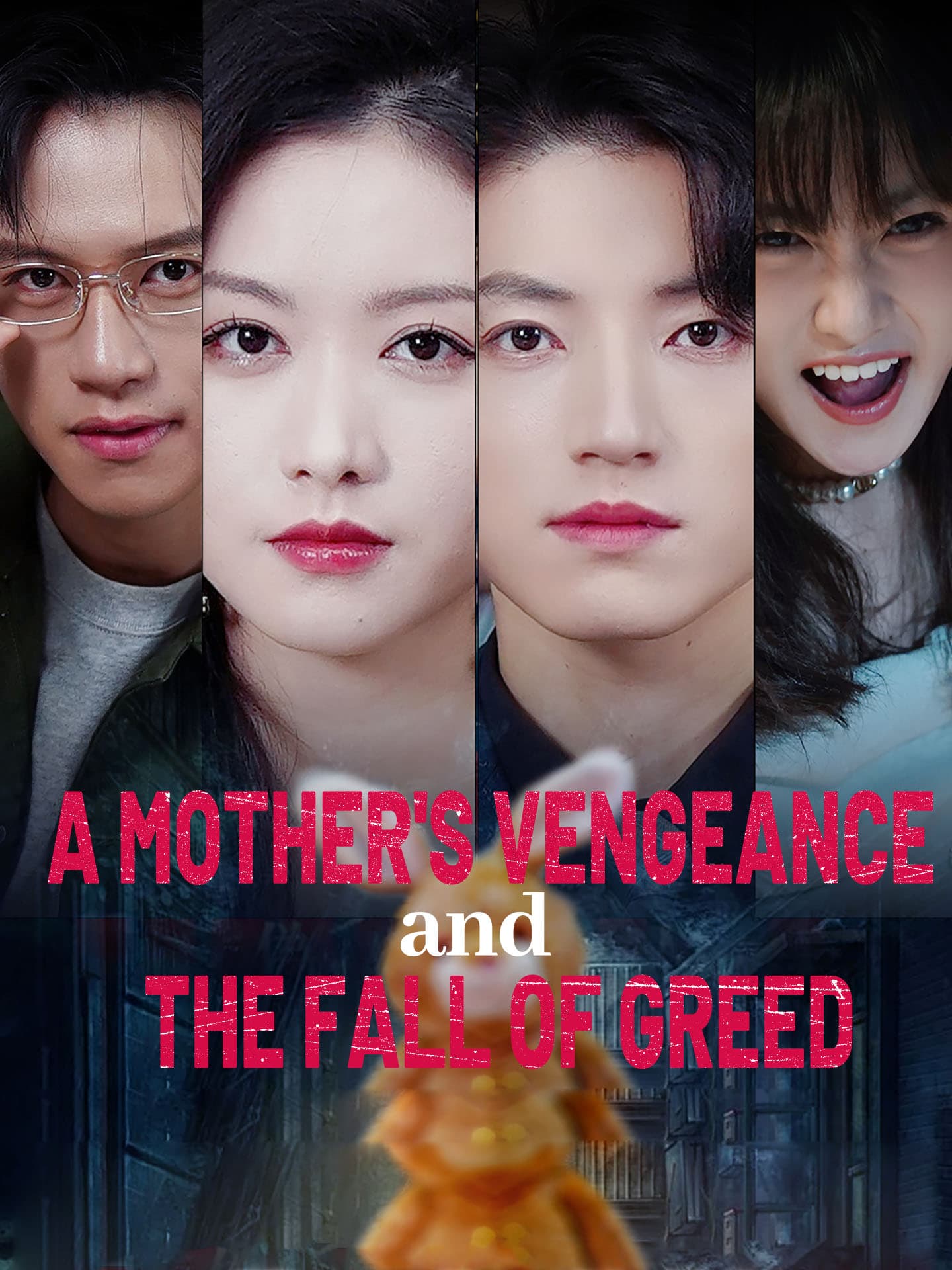 Official poster of A Mother's Vengeance and the Fall of Greed, as shown on GoodShort