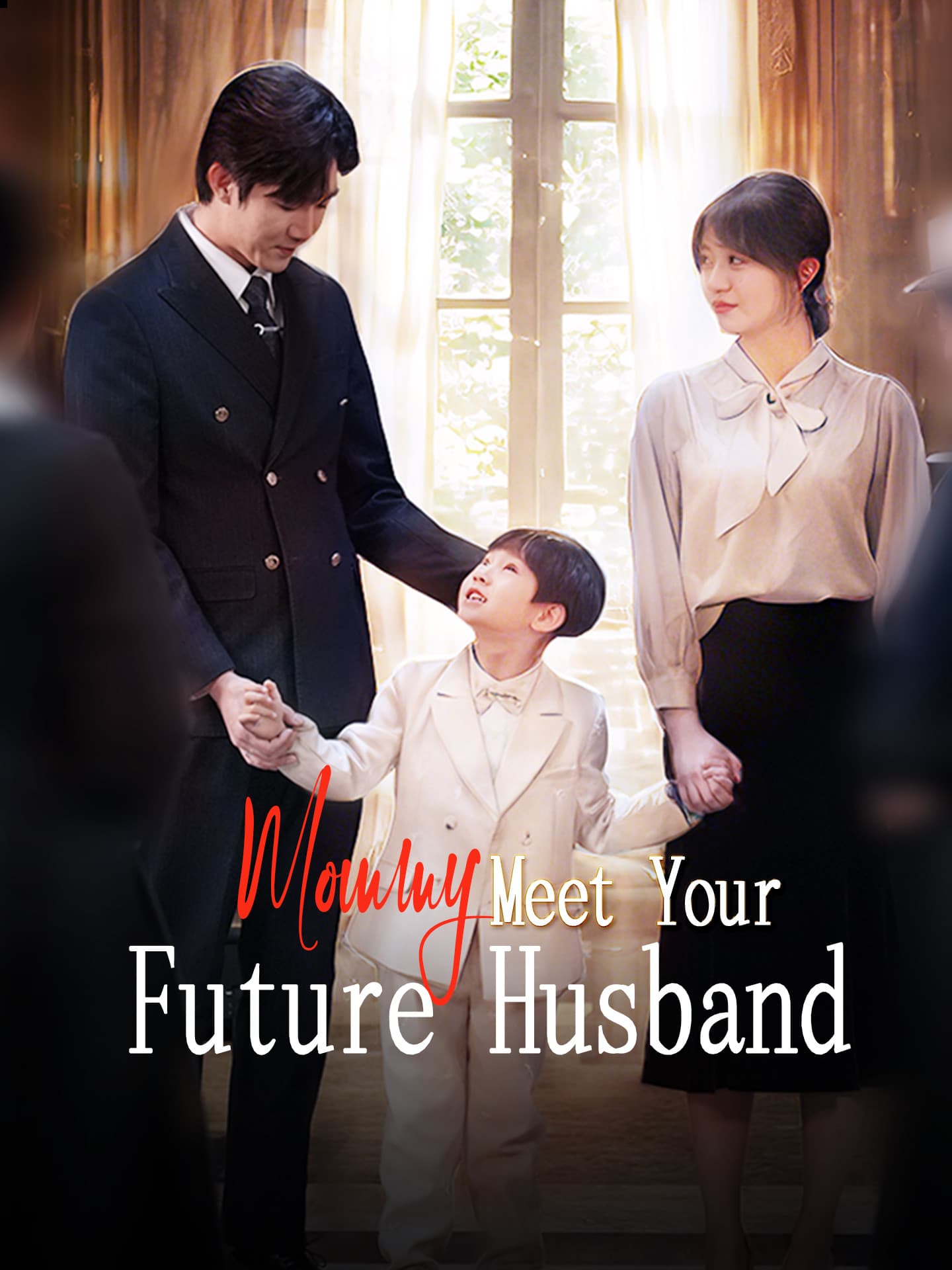 Official poster of Mommy, Meet Your Future Husband!, as shown on GoodShort
