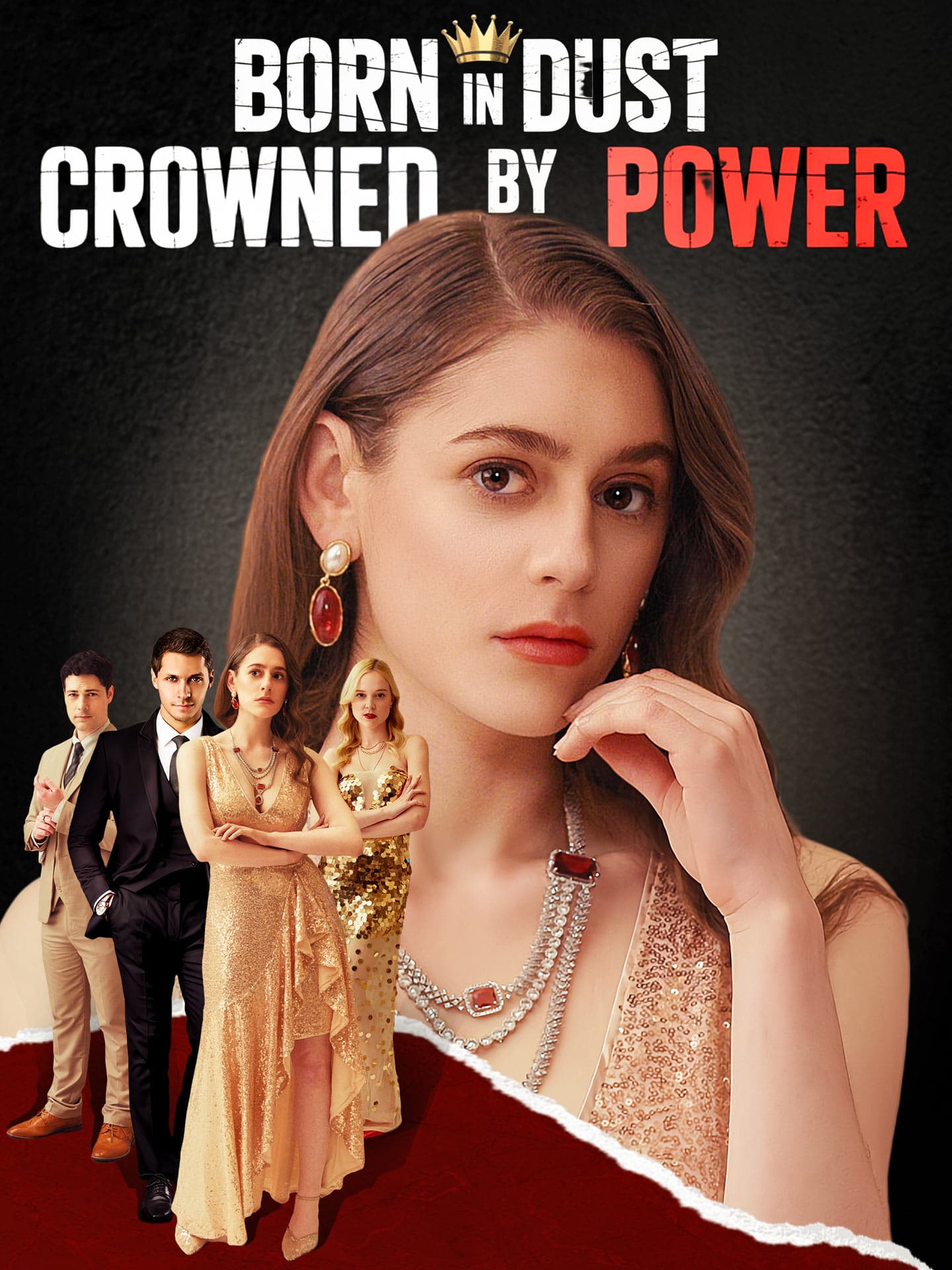 Official poster of Born in Dust Crowned by Power, as shown on GoodShort
