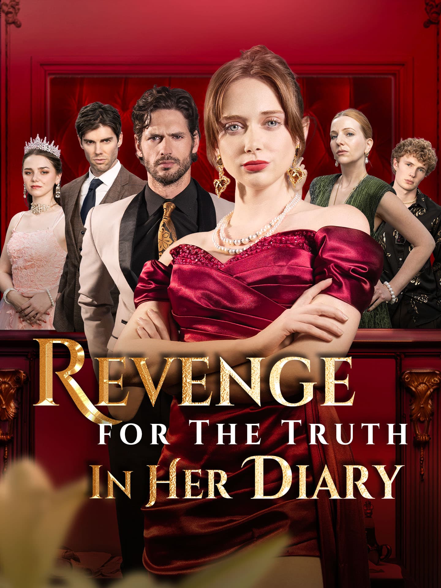 Official poster of Revenge for The Truth in Her Diary, as shown on GoodShort