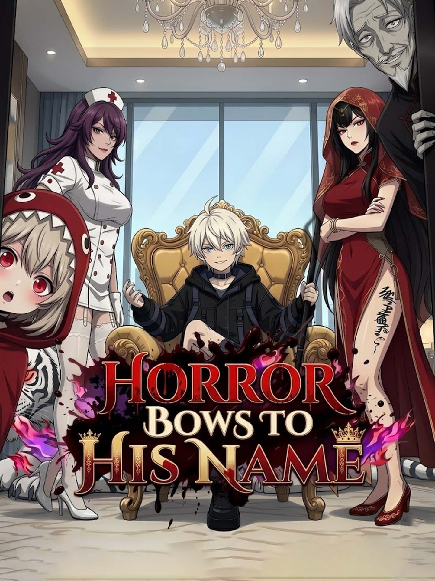 Official poster of [ENG DUB] Horror Bows to His Name, as shown on GoodShort