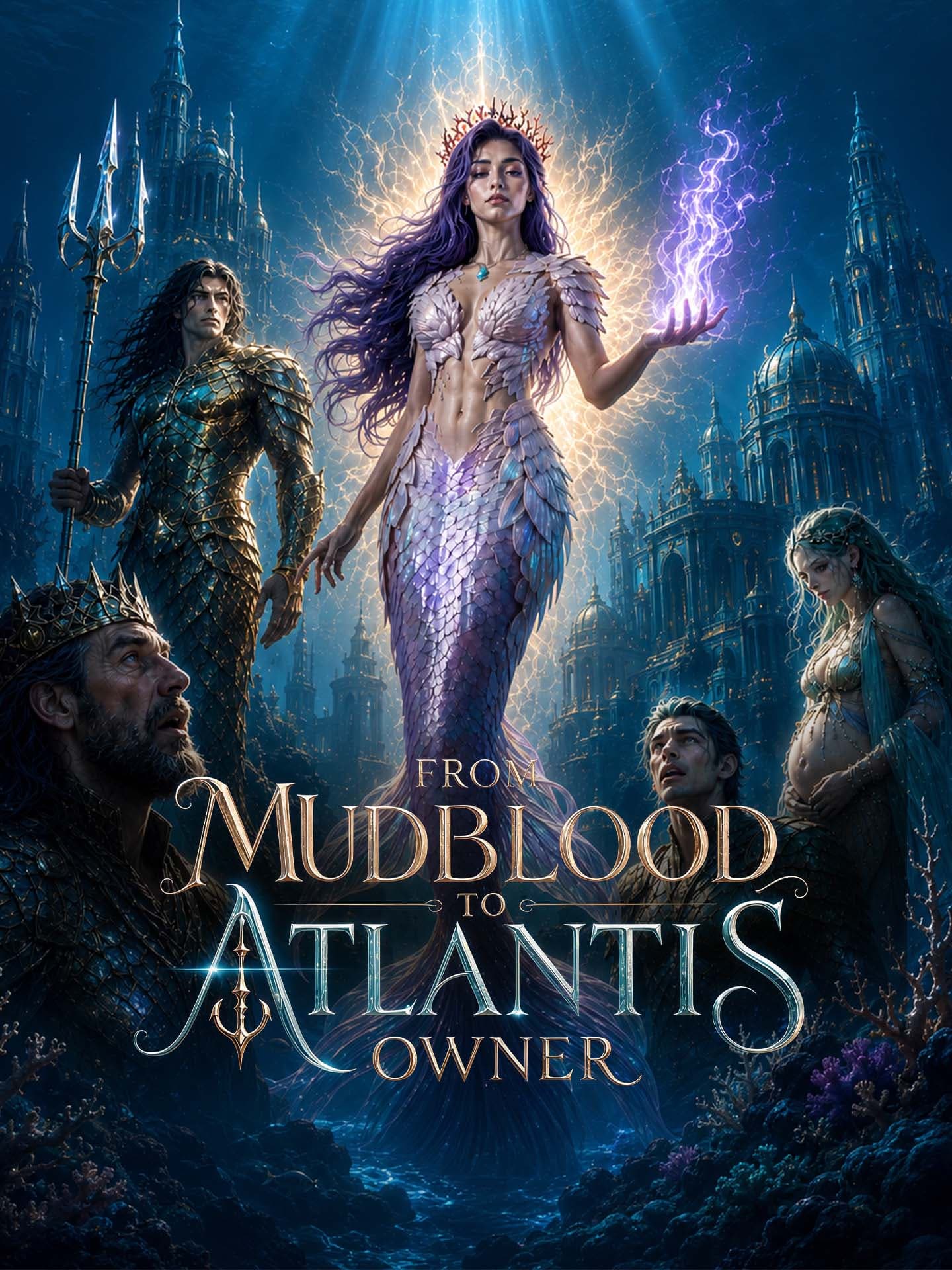 Official poster of From Mudblood to Atlantis' Owner, as shown on GoodShort