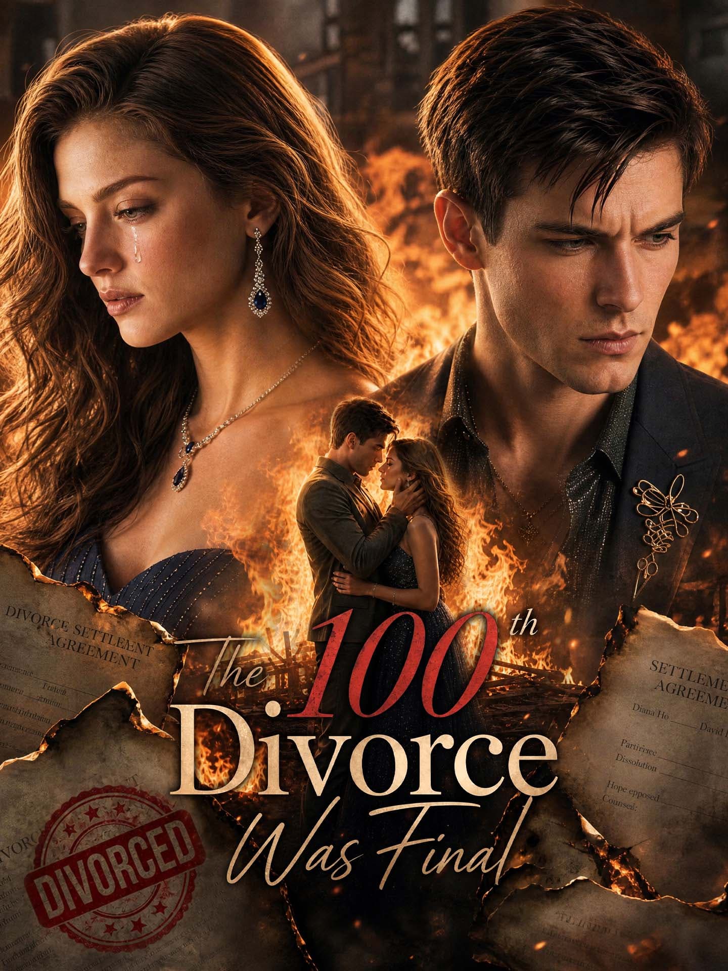 Official poster of The 100th Divorce Was Final, as shown on GoodShort