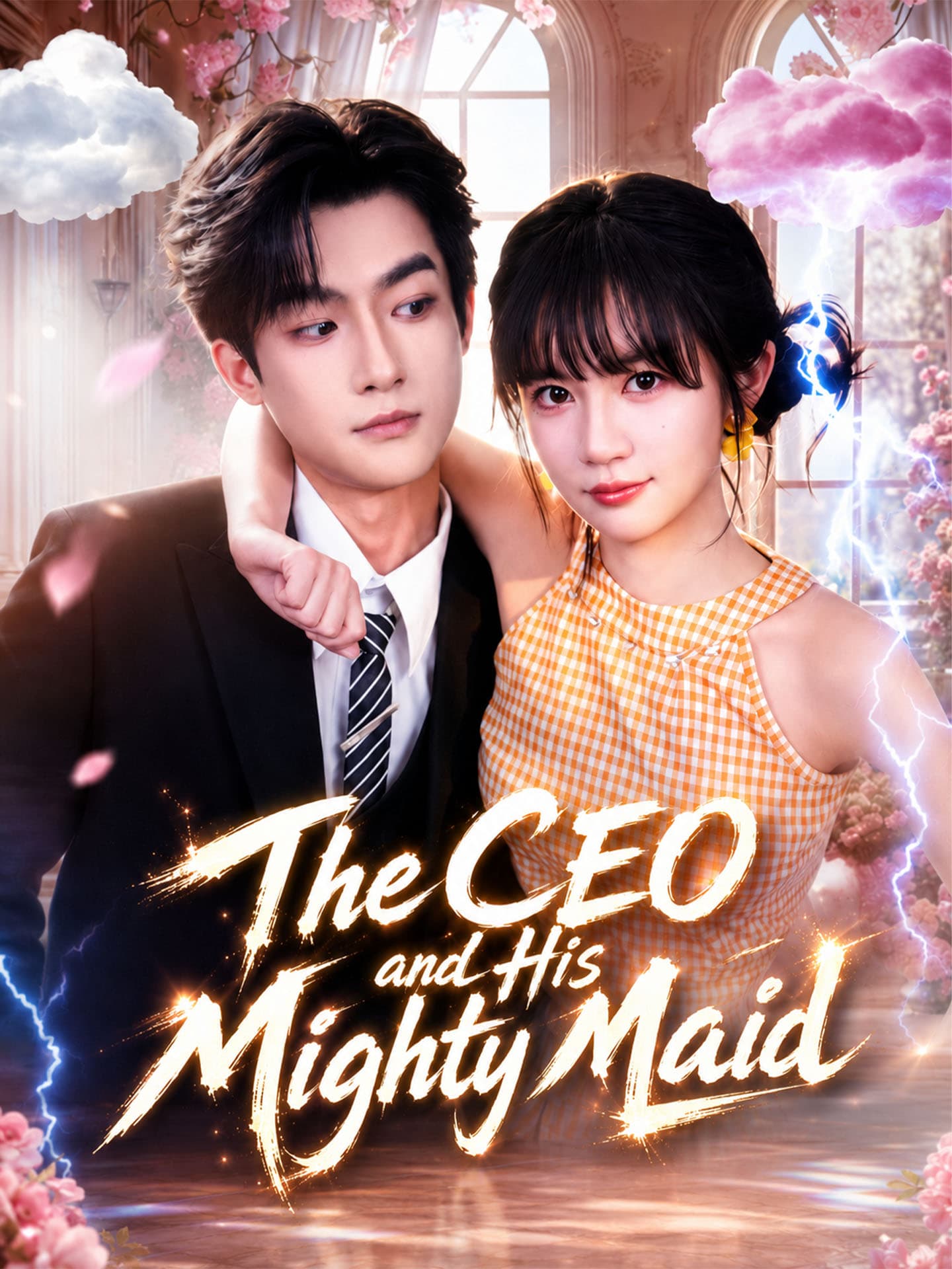 Official poster of The CEO and His Mighty Maid, as shown on GoodShort