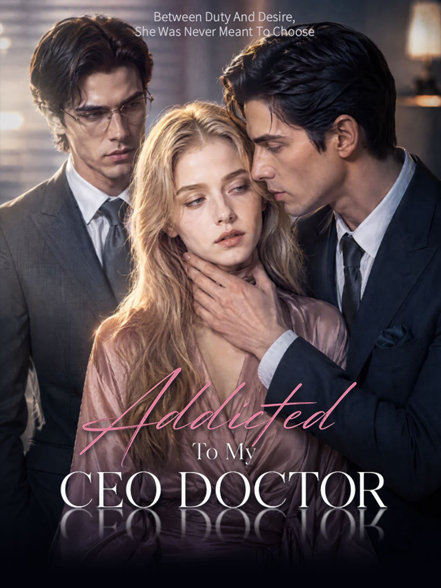 Official poster of Addicted to My CEO Doctor, as shown on GoodShort