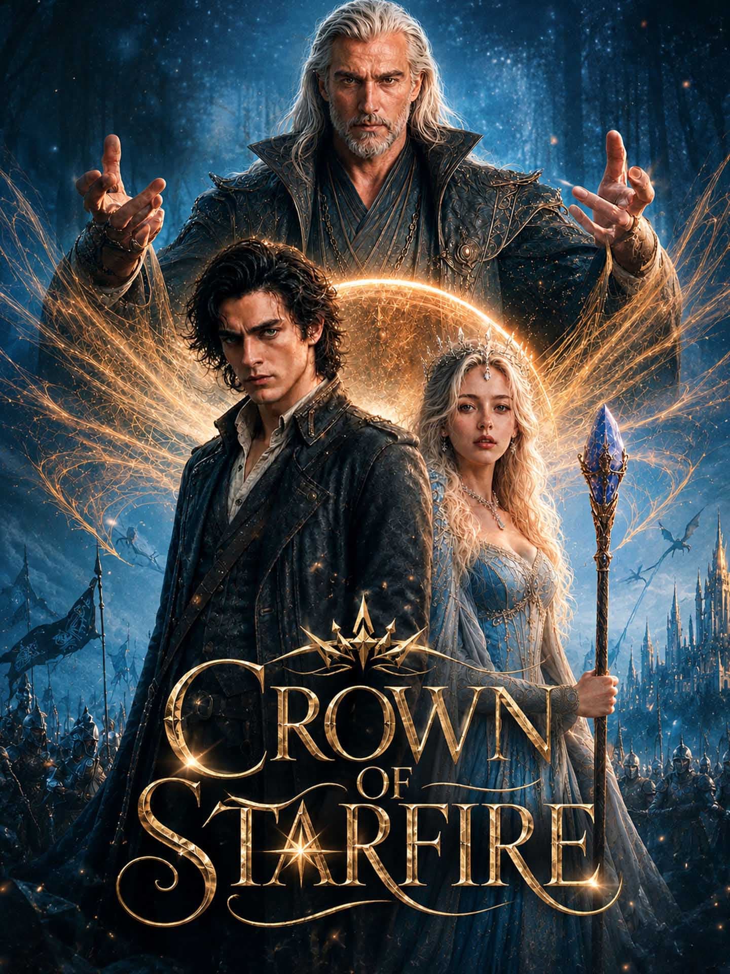 Official poster of Crown of Starfire, as shown on GoodShort