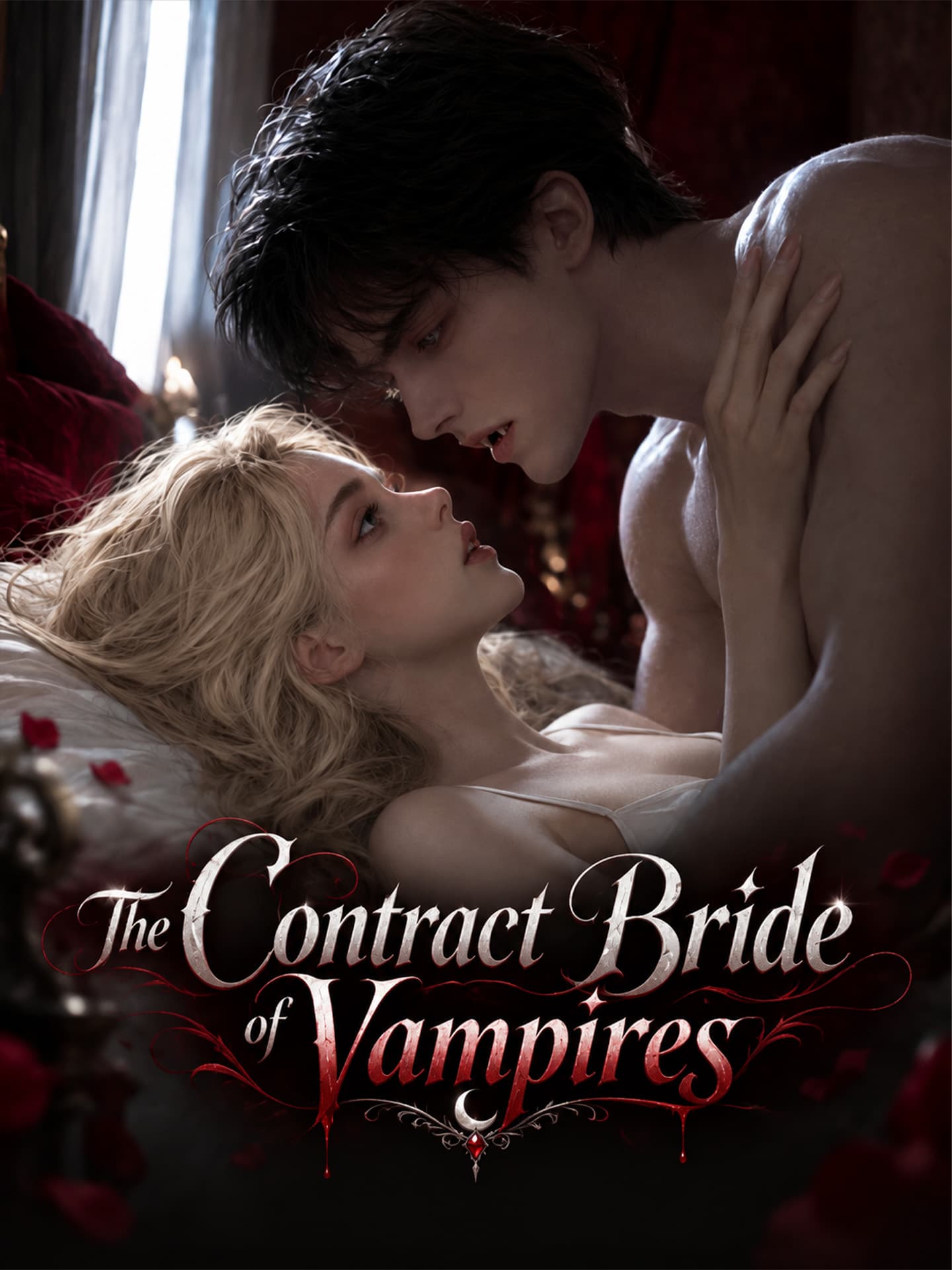 Official poster of The Contract Bride of Vampires, as shown on GoodShort