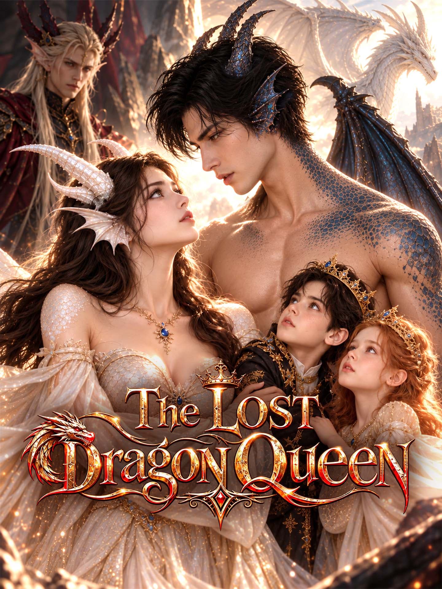 Official poster of The Lost Dragon Queen, as shown on GoodShort
