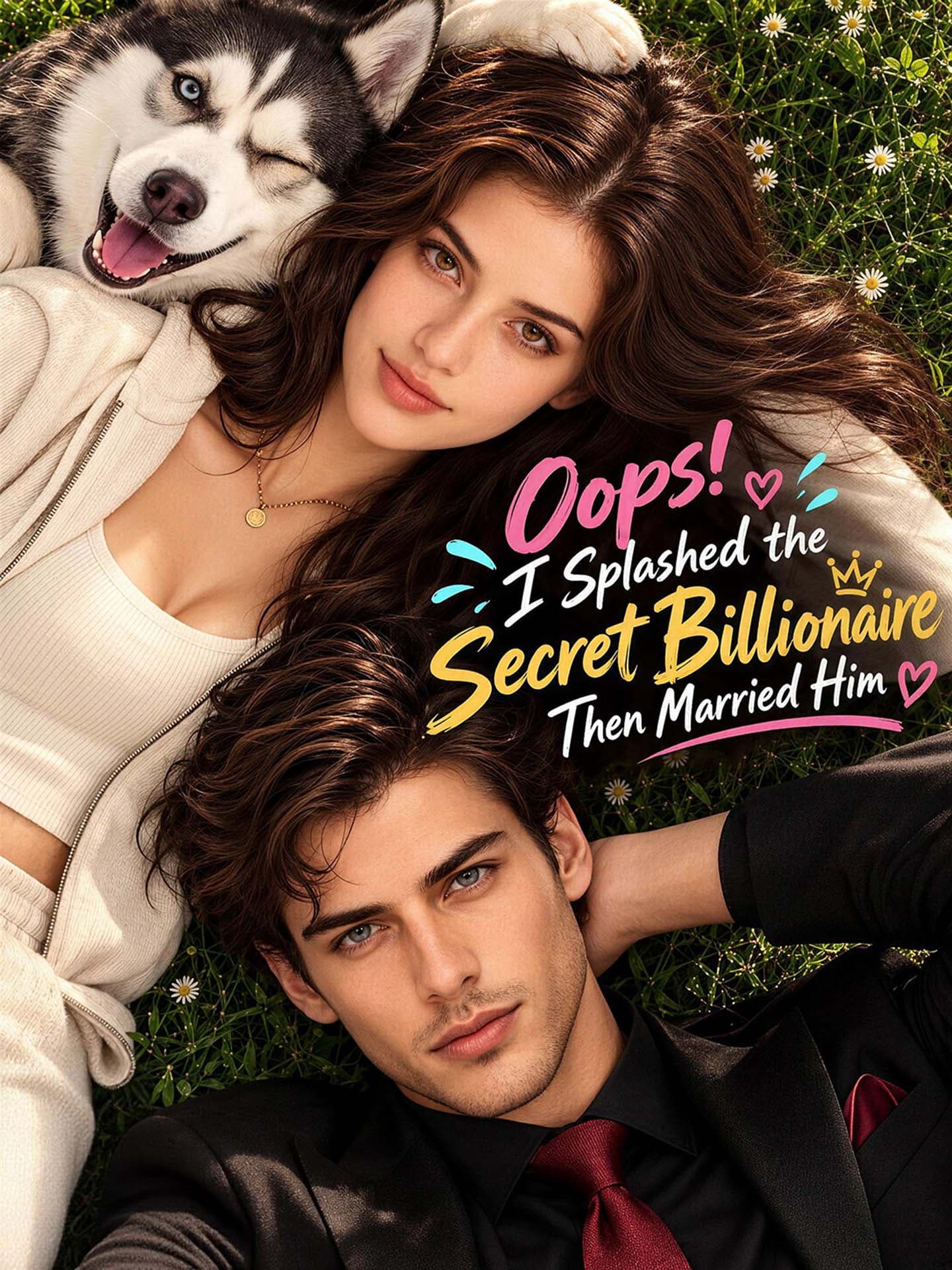Official poster of Oops! I Splashed the Secret Billionaire Then Married Him, as shown on GoodShort
