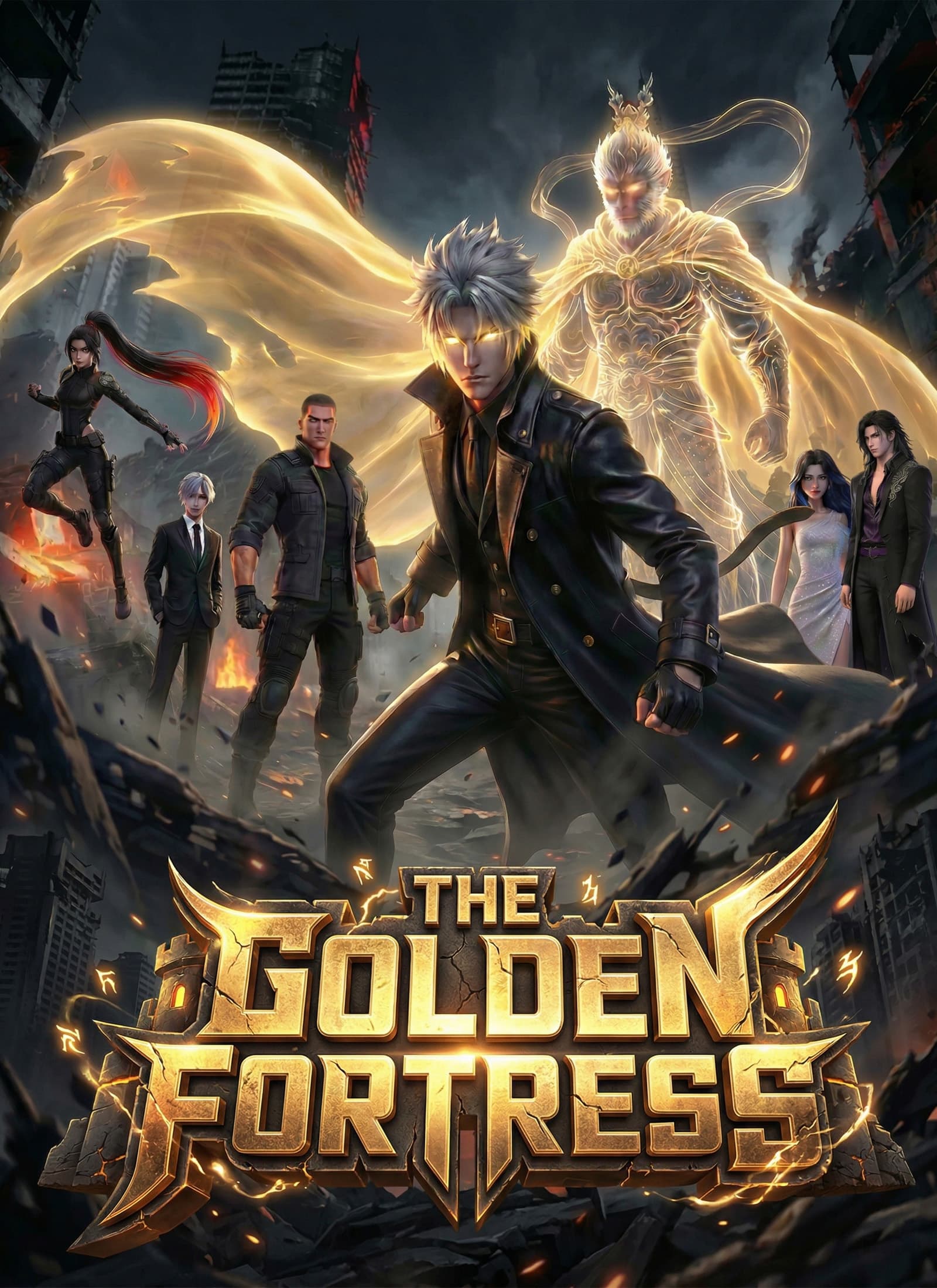 Official poster of [Dubbed]The Golden Fortress, as shown on ShortMax