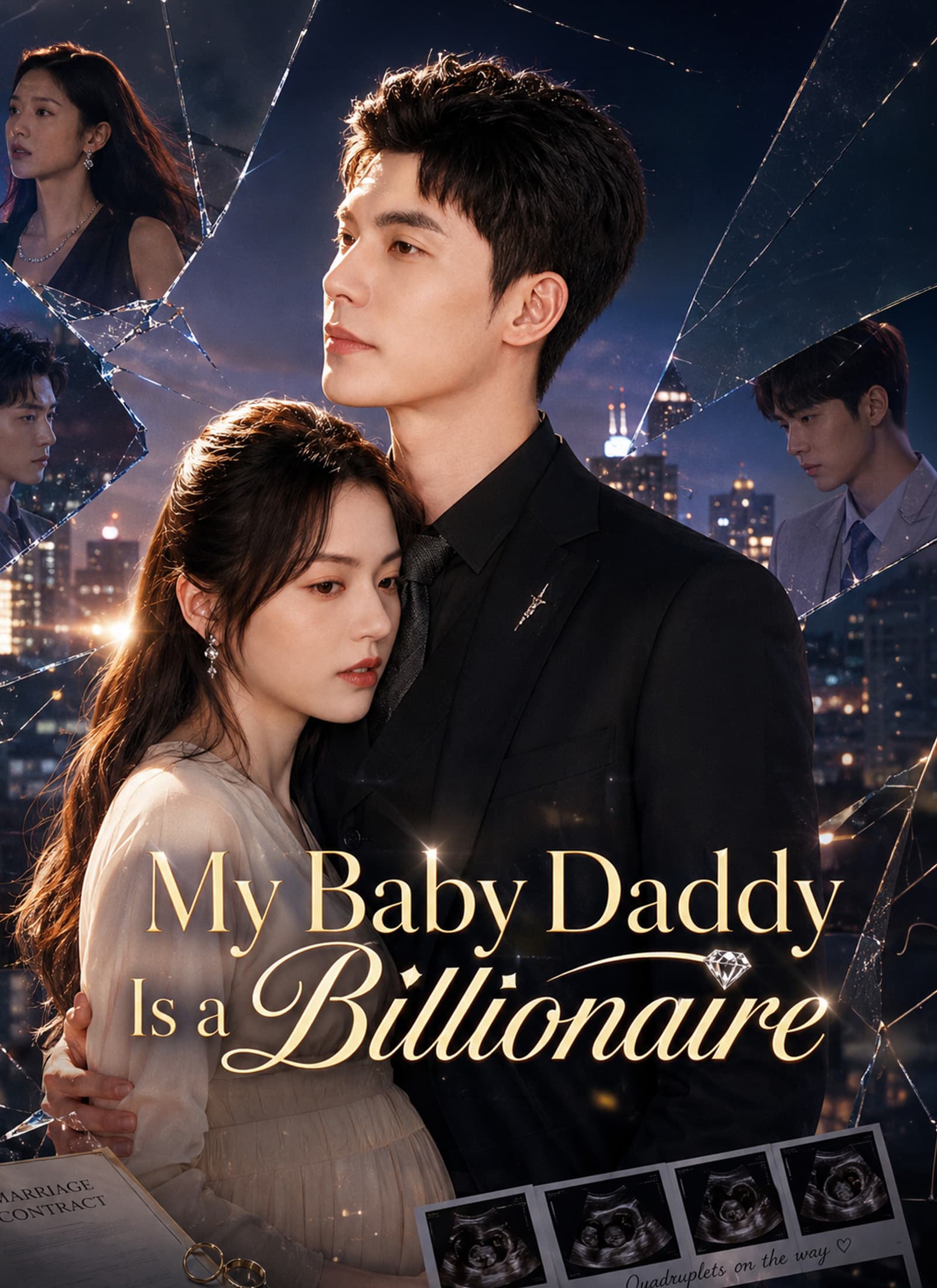 Official poster of [Dubbed]My Baby Daddy Is a Billionaire, as shown on ShortMax