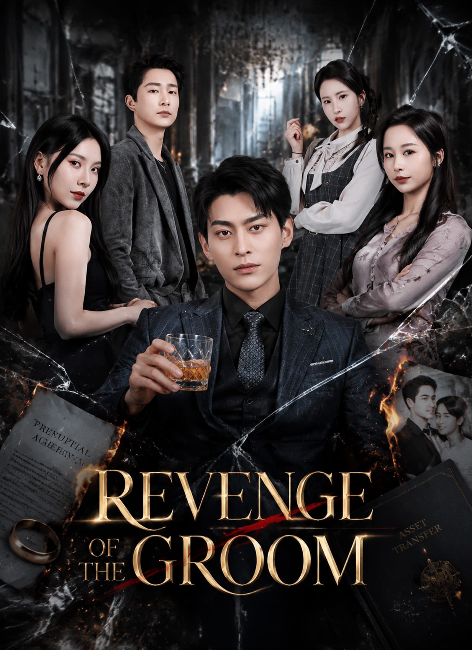 Official poster of [Dubbed] Revenge of The Groom, as shown on ShortMax