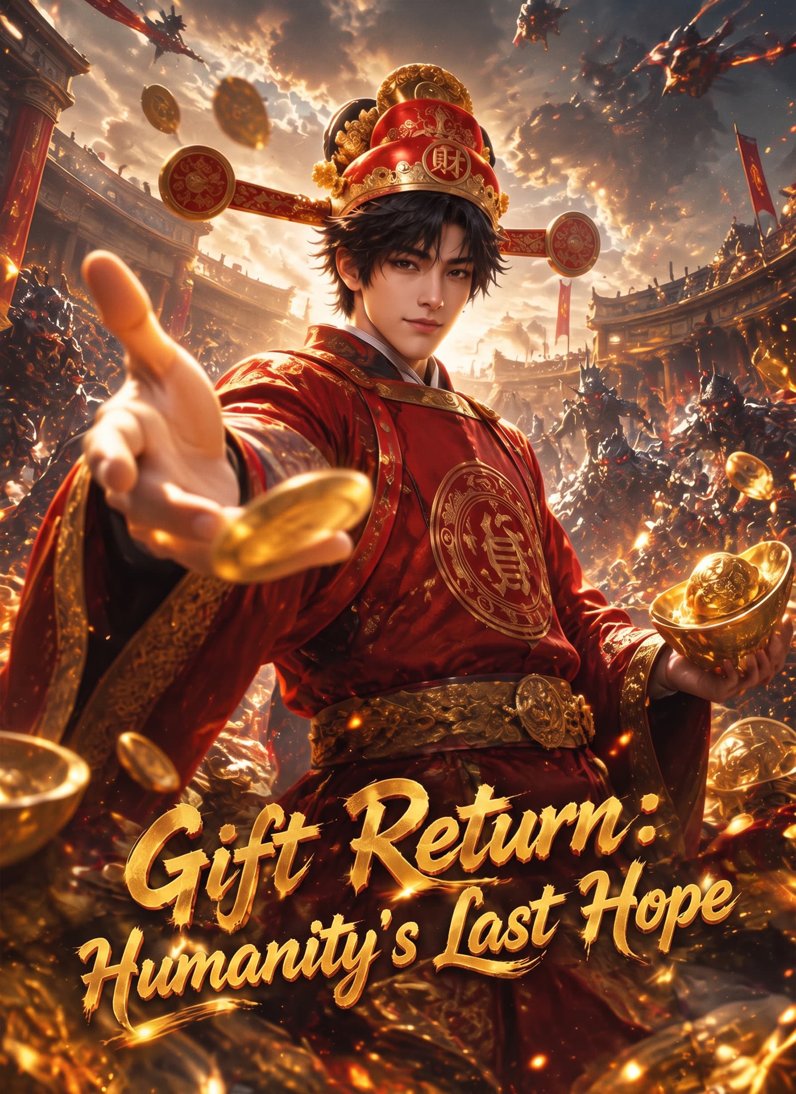Official poster of [Dubbed]Gift Return: Humanity's Last Hope, as shown on ShortMax