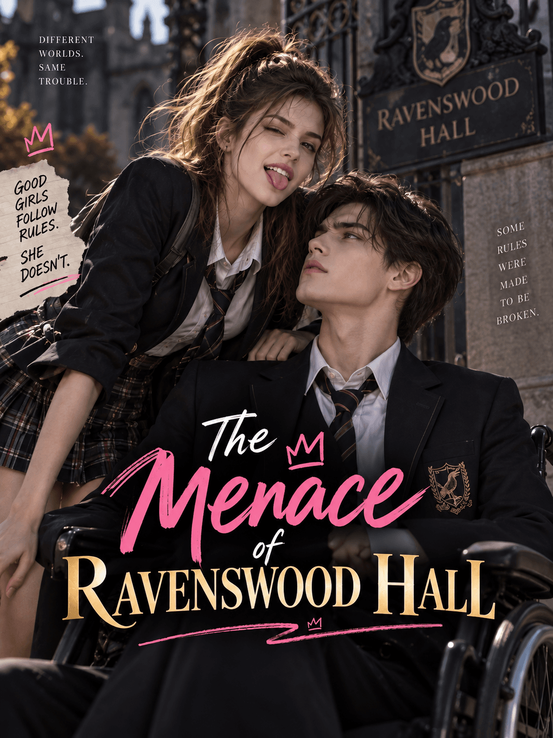 Official poster of The Menace of Ravenswood Hall, as shown on ShortMax