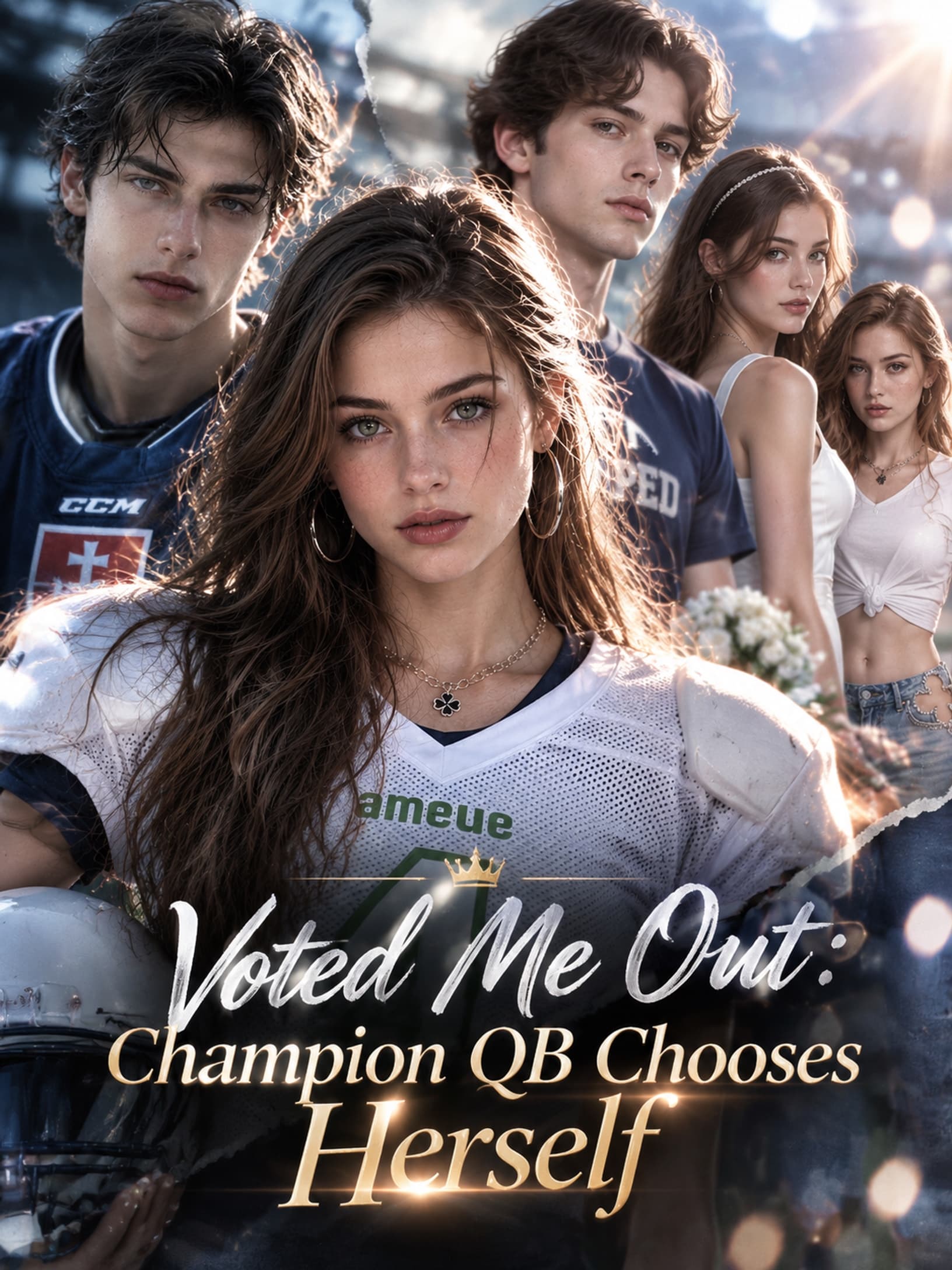 Official poster of Voted Me Out Champion QB Chose Herself, as shown on ShortMax