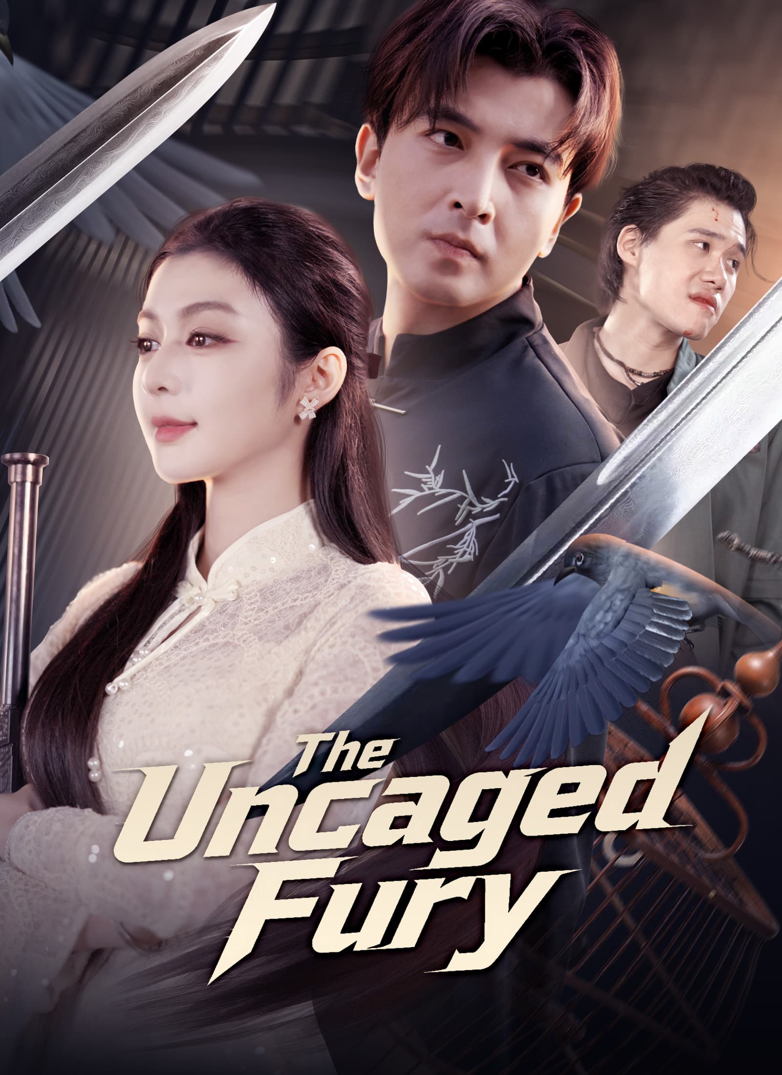 Official poster of The Uncaged Fury, as shown on VibeShort