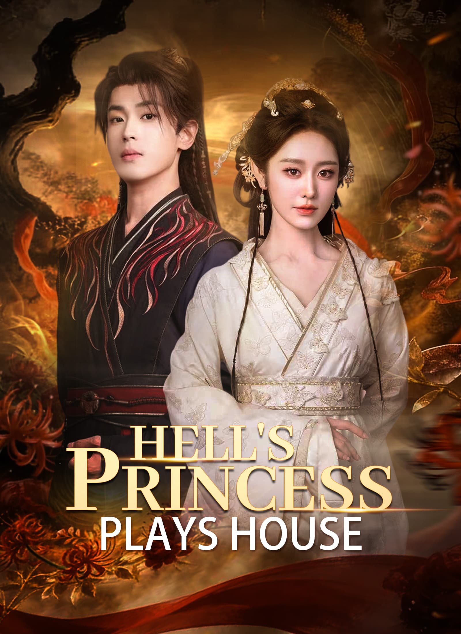 Official poster of Hell's Princess Plays House, as shown on VibeShort