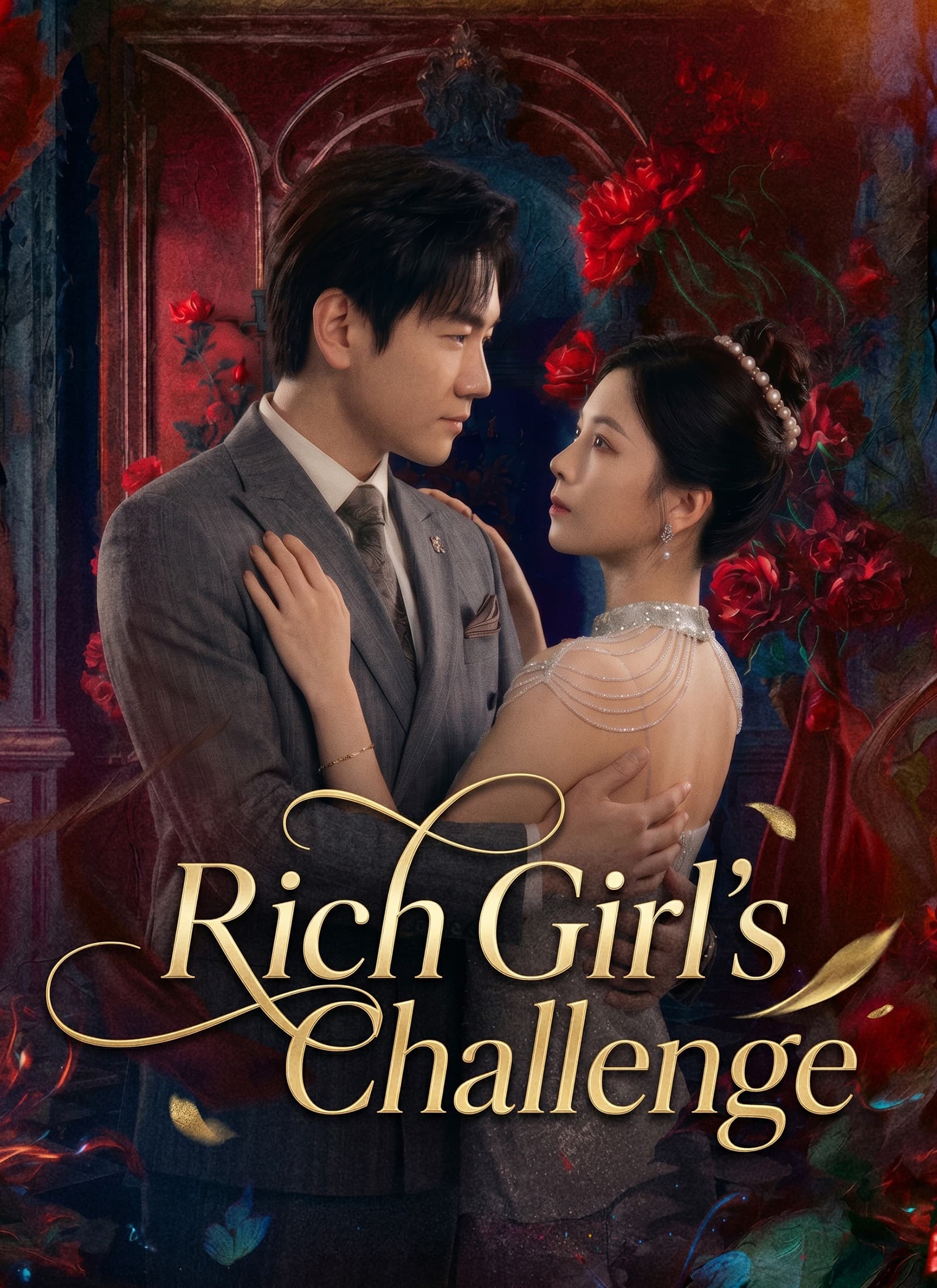 Official poster of [Dubbed]Rich Girl's Challenge, as shown on VibeShort