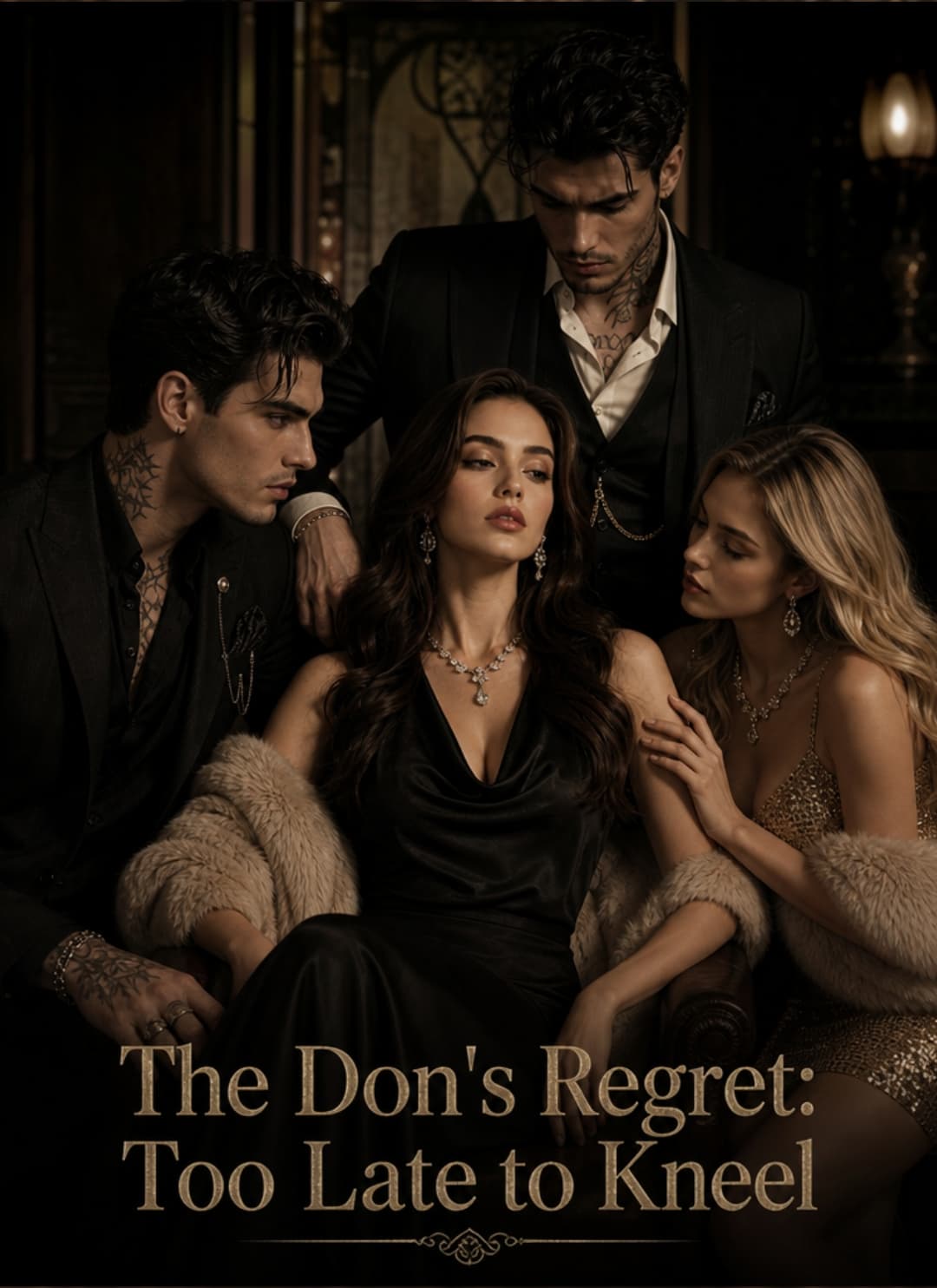 Official poster of The Don's Regret:Too Late to Kneel, as shown on VibeShort